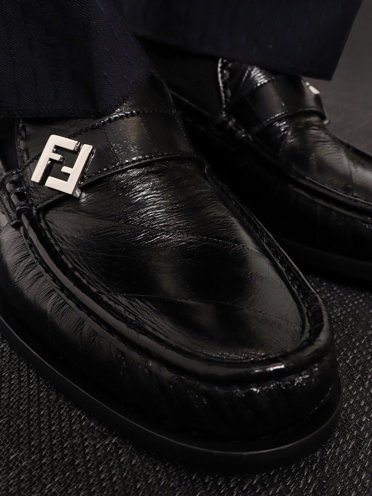 Fendi Missina Leather Loafers Size US 8 / EU 41 - 5 Thumbnail