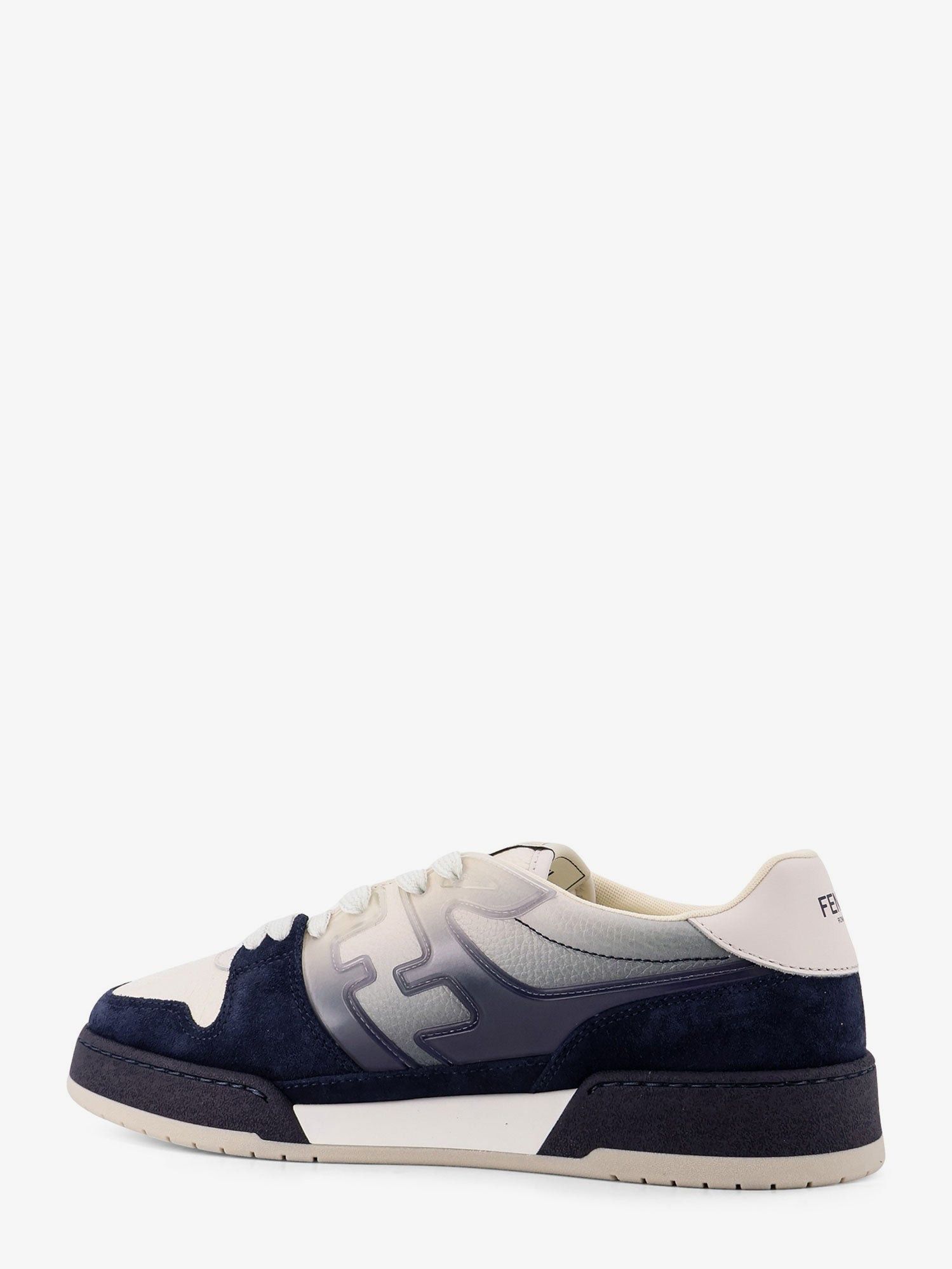 Fendi Match Leather Sneakers With Suede Inserts Size US 11 / EU 44 - 3 Thumbnail