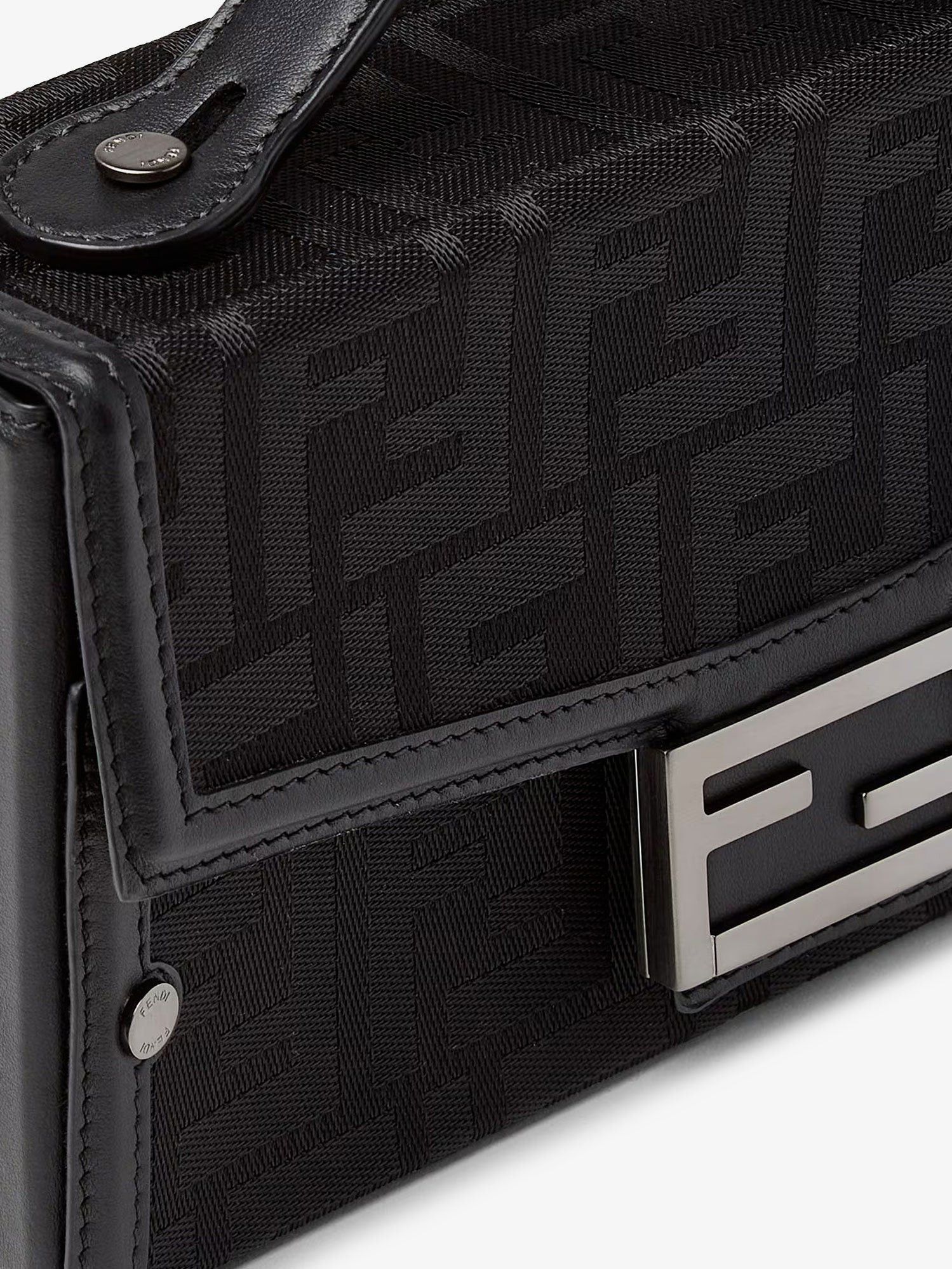 Fendi Baguette Soft Trunk Ff Fabric Crossbody Bag Size ONE SIZE - 4 Thumbnail