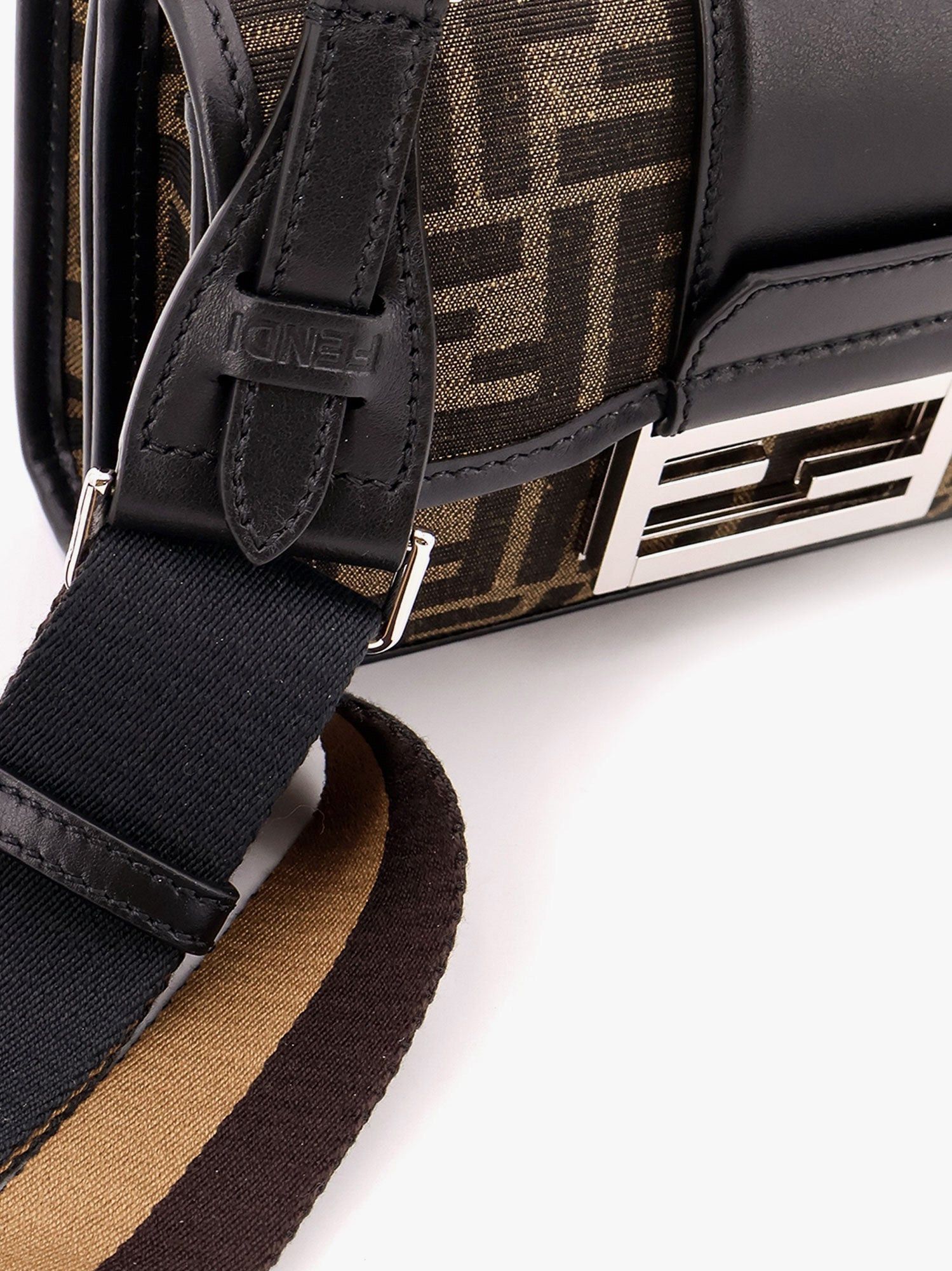 Fendi Baguette Double Jacquard Shoulder Bag Size ONE SIZE - 2 Thumbnail