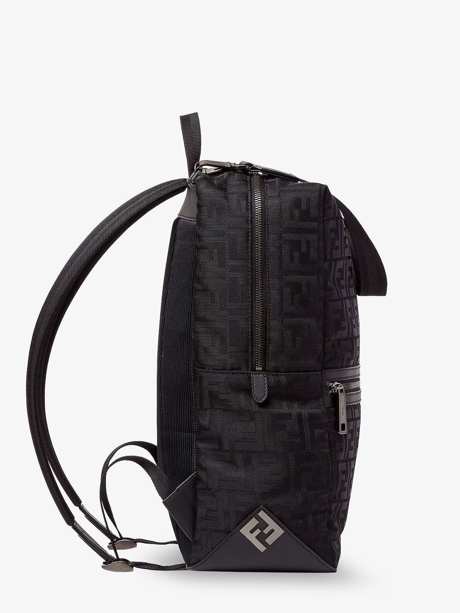 Fendi Padded Ff Nylon Fendi Lui Backpack Size ONE SIZE - 3 Thumbnail