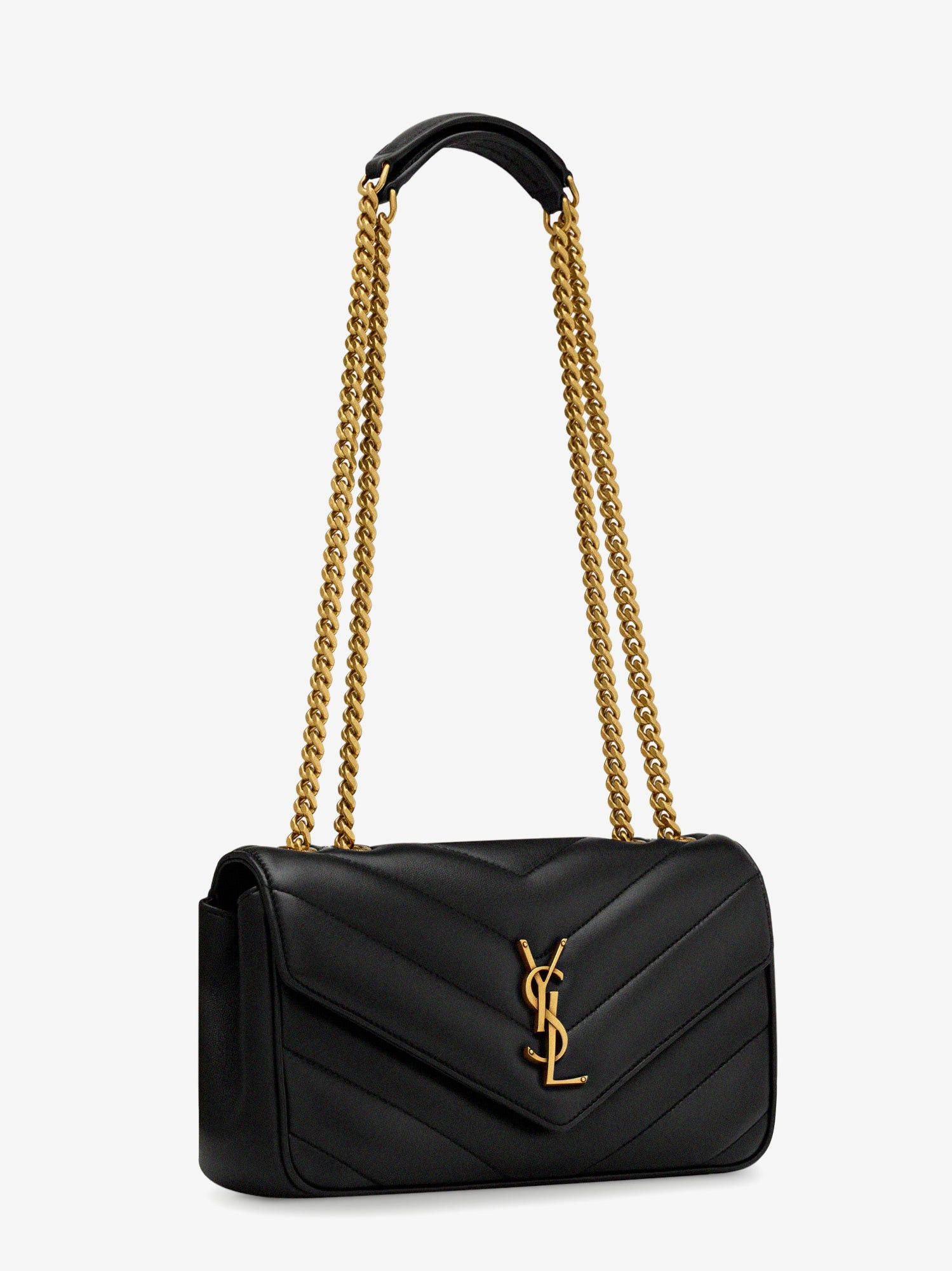Saint Laurent Paris Loulou Small Matelasse Leather Shoulder Bag Size ONE SIZE - 4 Thumbnail