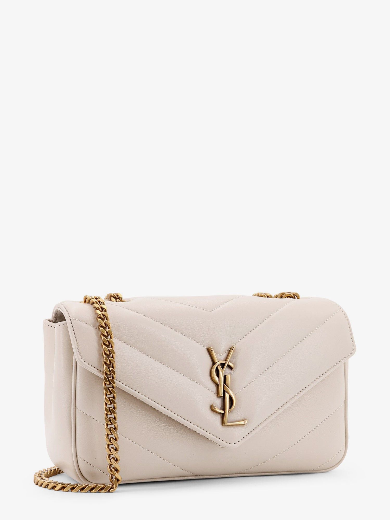 Saint Laurent Paris Loulou Small Quilted Leather Shoulder Bag Size ONE SIZE - 3 Thumbnail