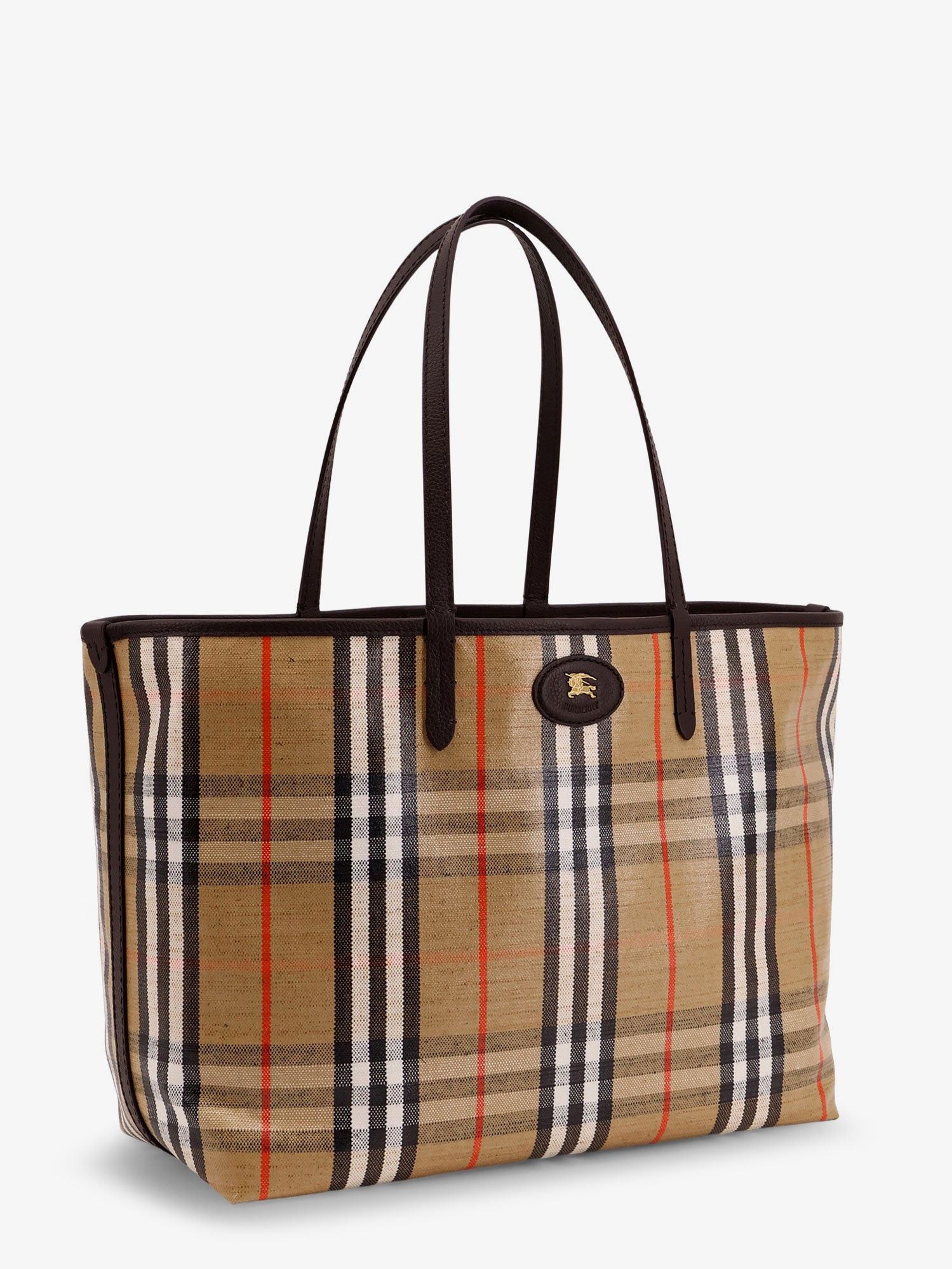 Burberry Highlands Coated Canvas Shoulder Bag Size ONE SIZE - 3 Thumbnail