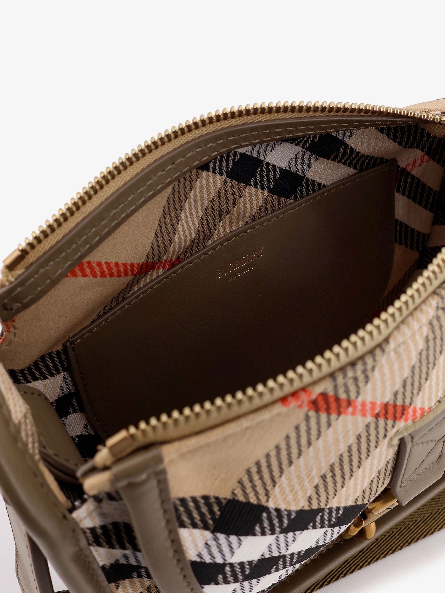 Burberry B Clip Mini Water-Repellent Canvas Crossbody Bag Size ONE SIZE - 4 Thumbnail