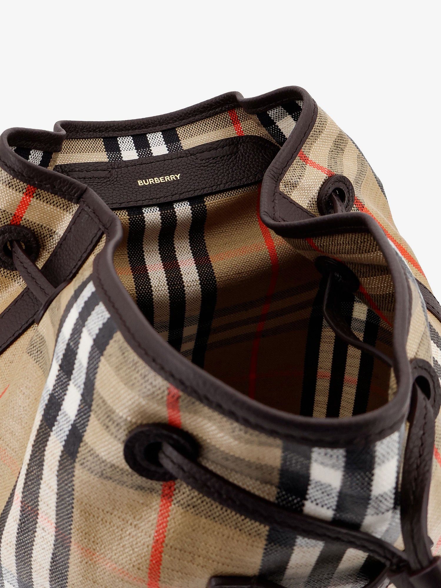 Burberry Highlands Coated Canvas Backpack With Front Logo Size ONE SIZE - 4 Thumbnail