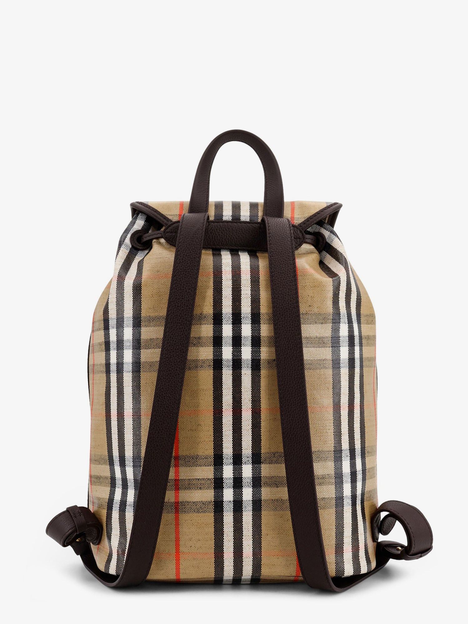 Burberry Highlands Coated Canvas Backpack With Front Logo Size ONE SIZE - 2 Thumbnail