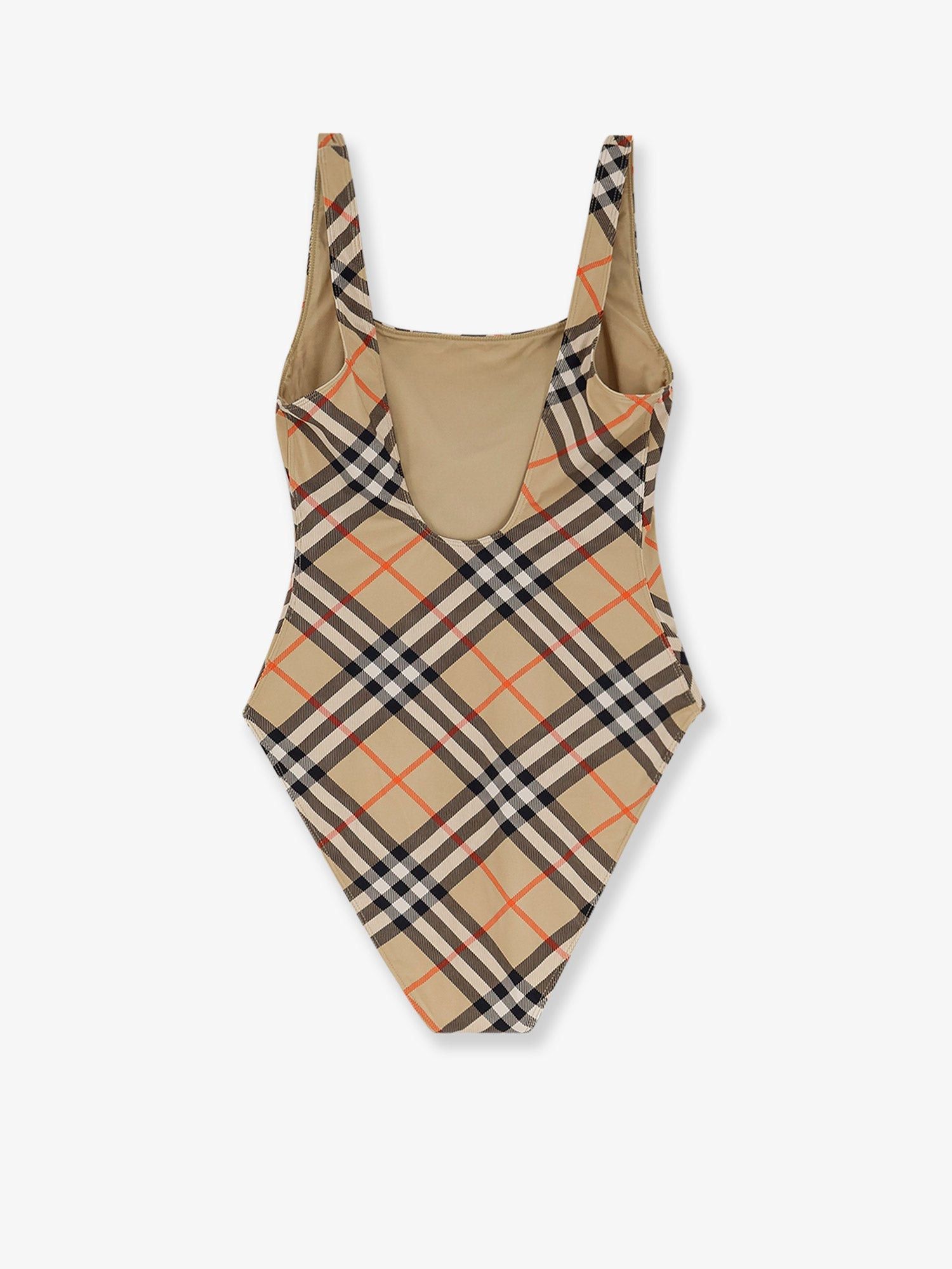 Burberry Nylon One-Piece Swimsuit With Check Print Size XS / US 0-2 / IT 36-38 - 2 Thumbnail
