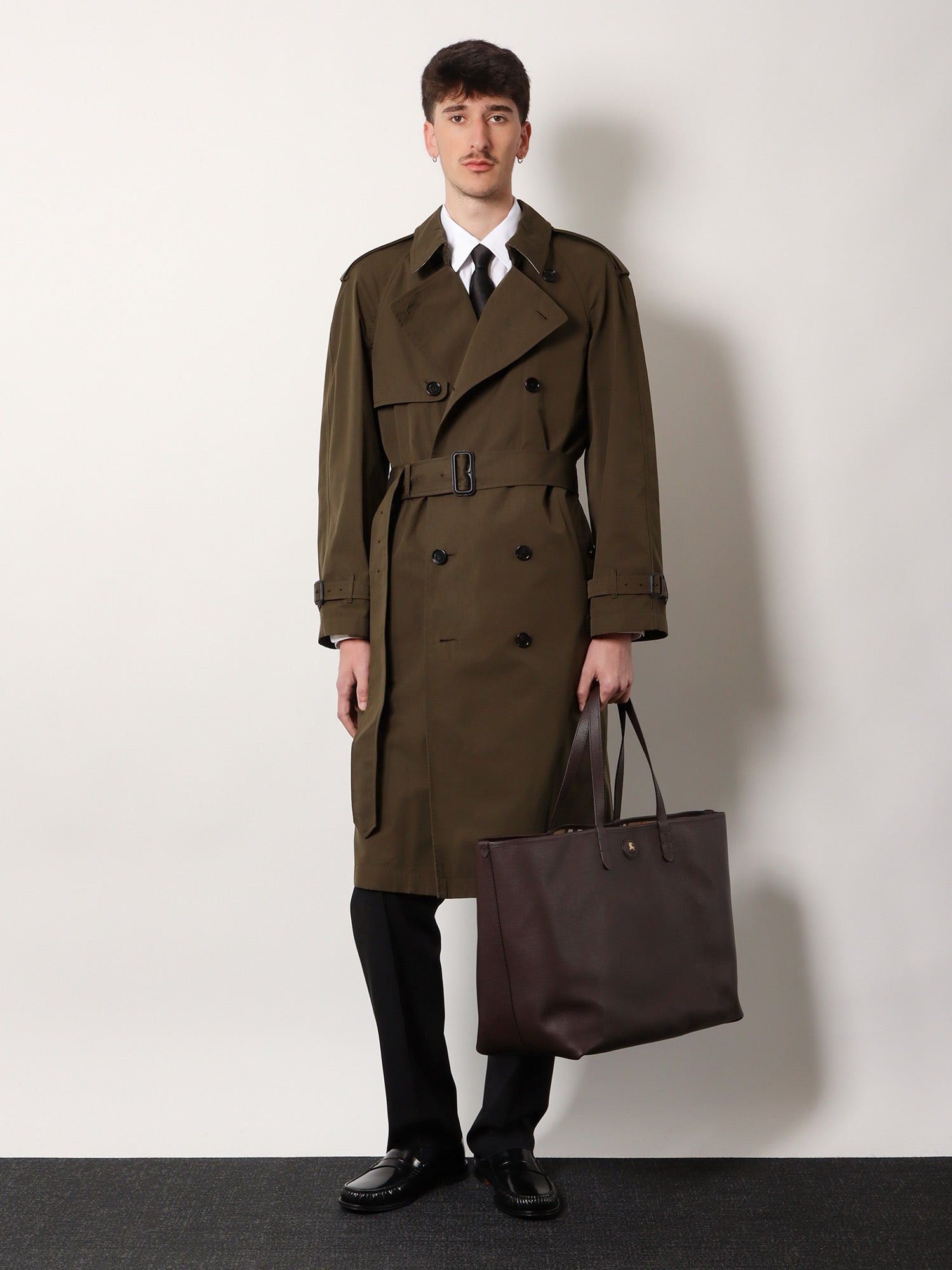 Burberry Reversible Shopping Bag With Check Pattern Size ONE SIZE - 5 Thumbnail