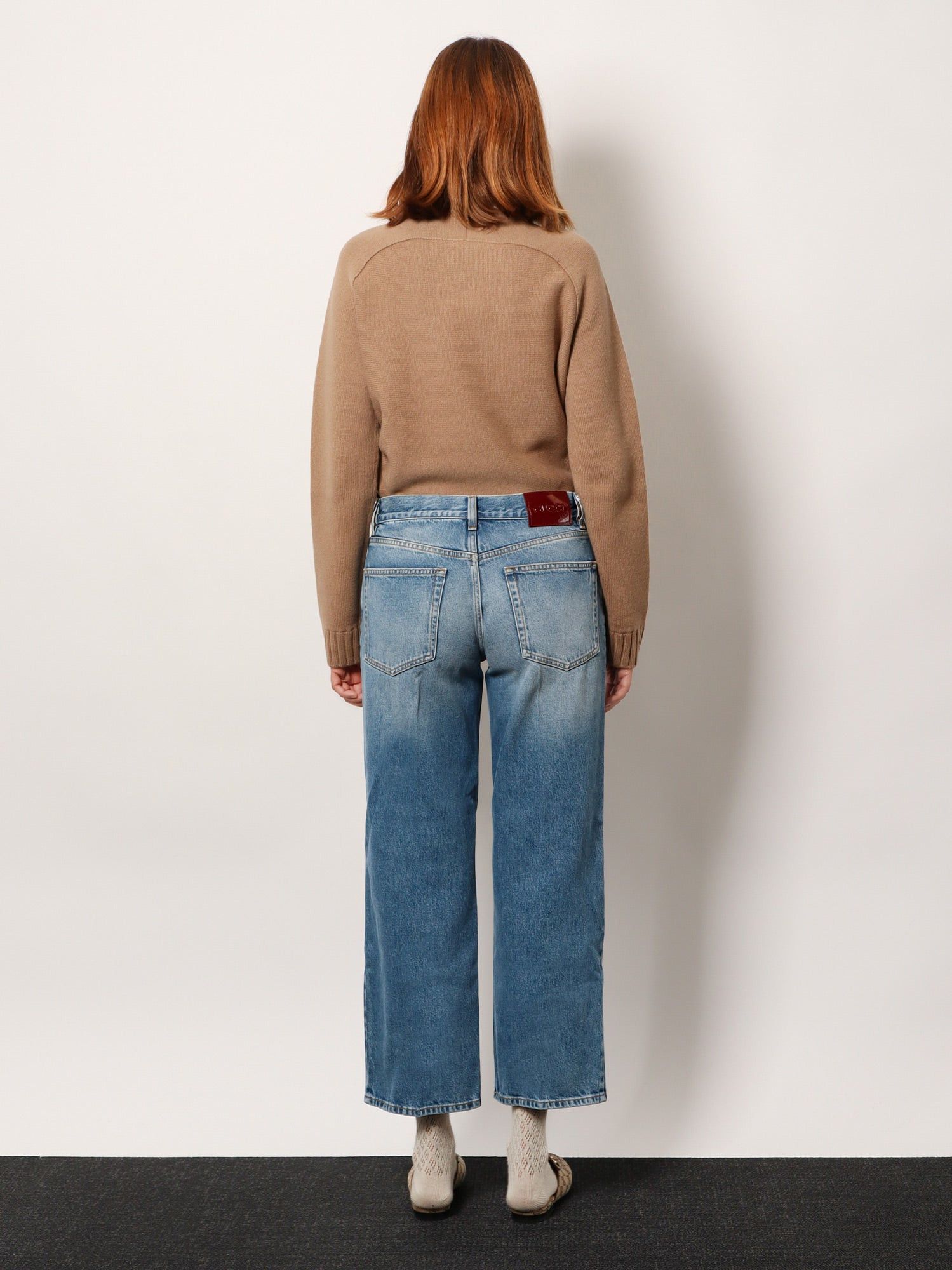 Gucci Cotton Jeans With Gucci Rosso Ancora Naplak Tag Size 27" / US 4 / IT 40 - 5 Thumbnail