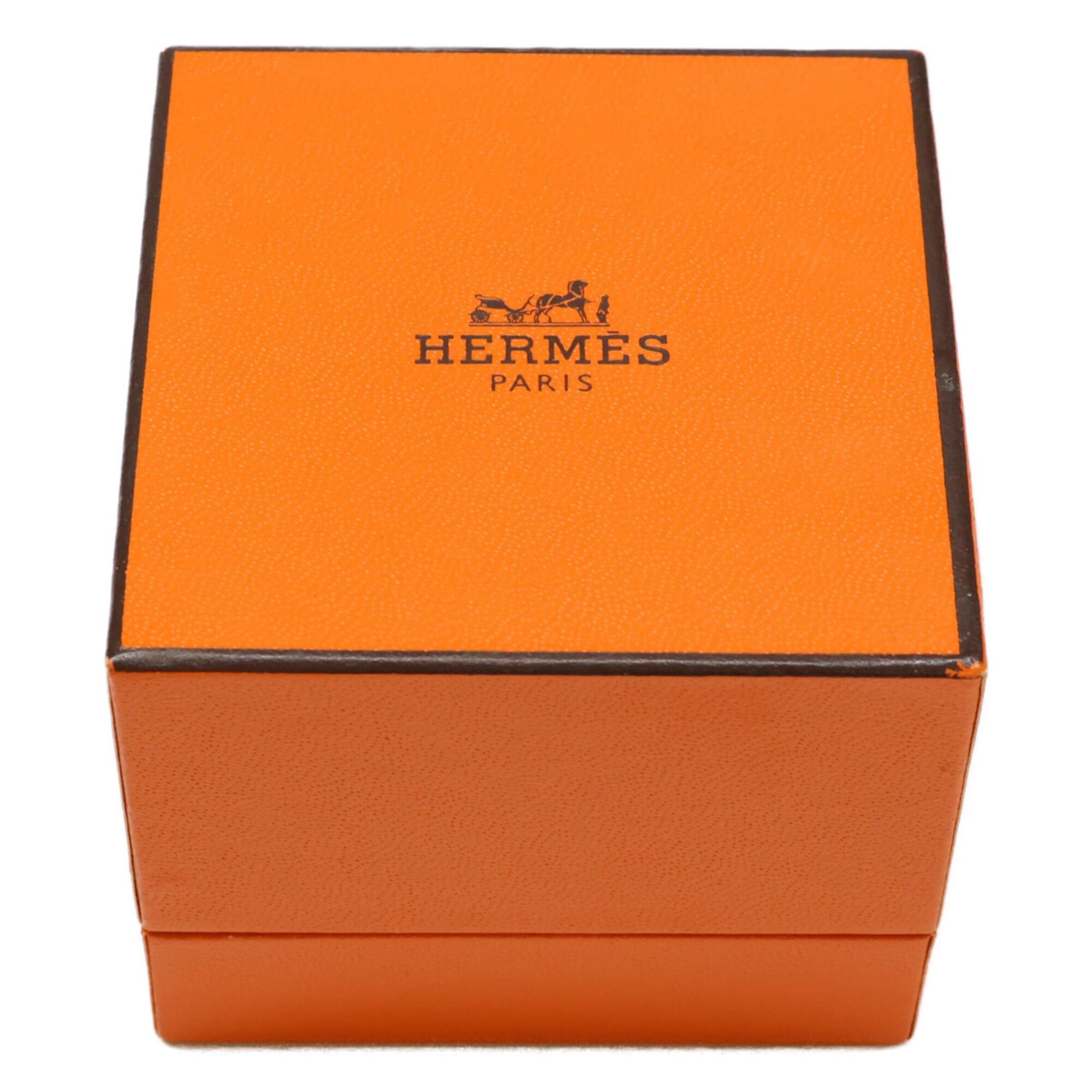 Hermes HERMES Echappé MM Ring, Size 47, Silver, Women's Size ONE SIZE - 8 Thumbnail