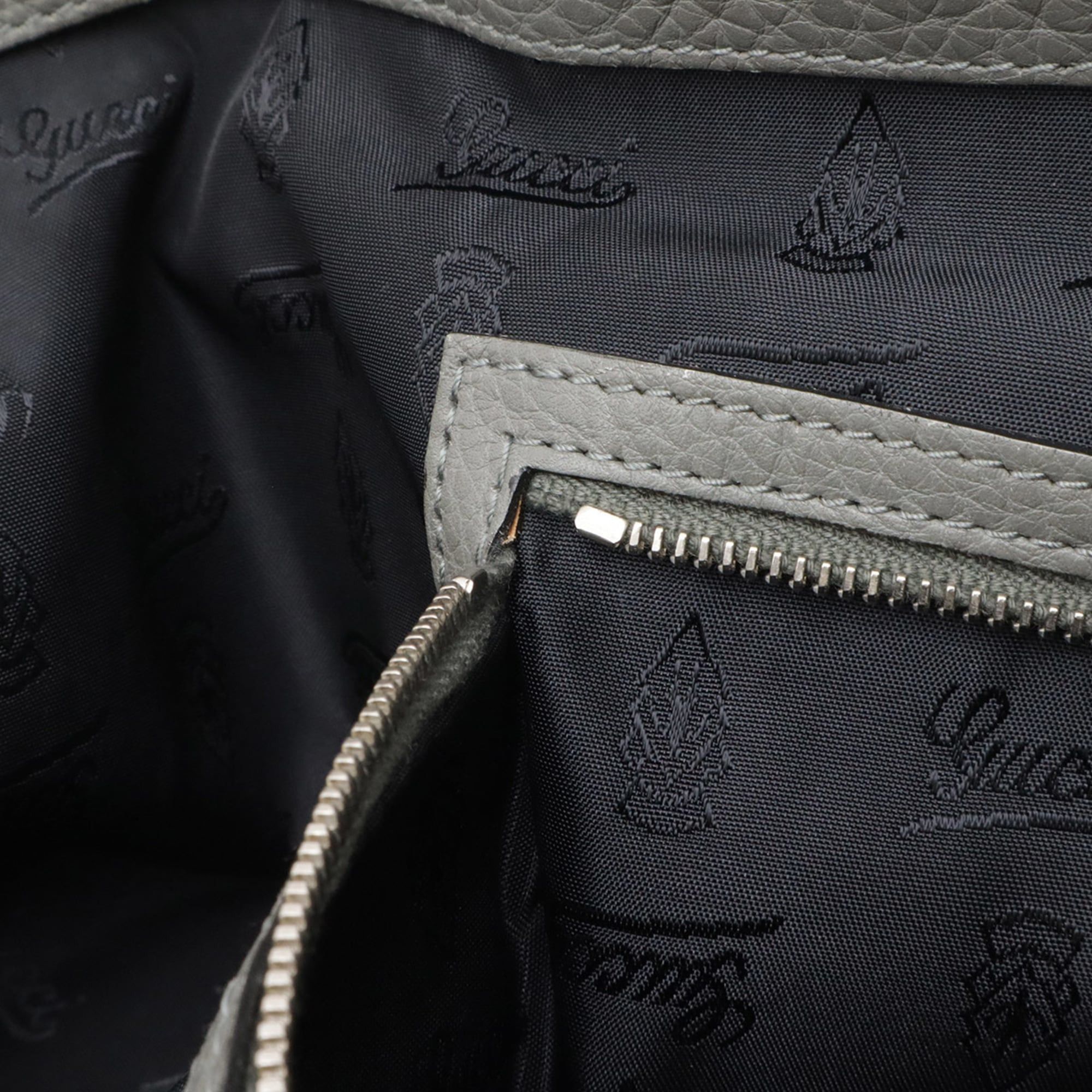 Gucci GUCCI GG Neoprene Tote Bag, Shoulder Tote, Nylon Leather, Light Gray, 241102 Size ONE SIZE - 8 Thumbnail