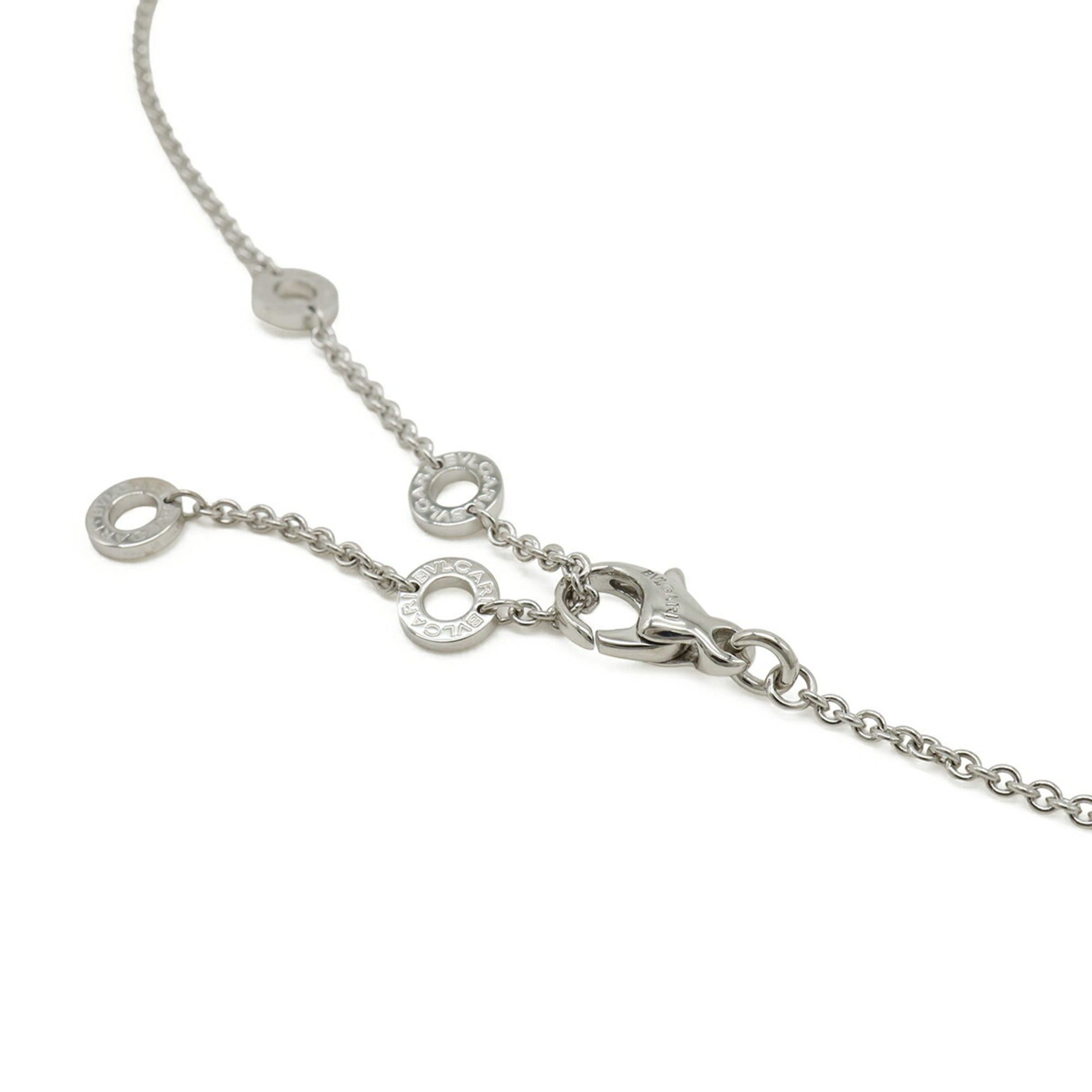 Bvlgari BVLGARI Bulgari Cycladi Necklace Pendant 18KWG 750WG White Gold Diamond Size ONE SIZE - 6 Thumbnail