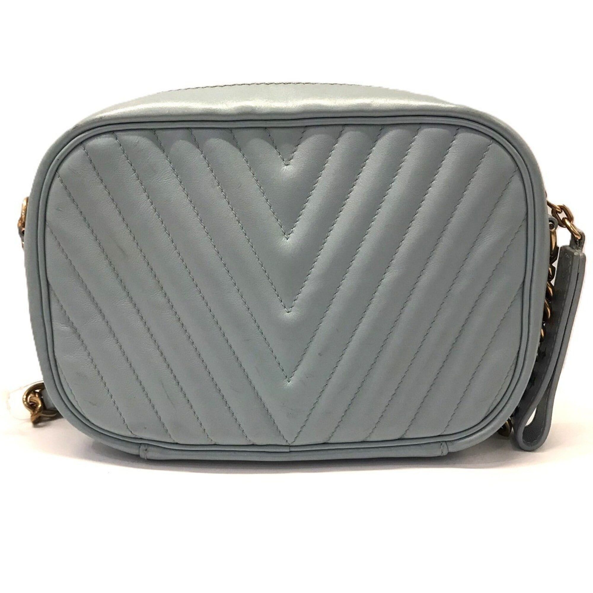 Louis Vuitton Louis Vuitton New Wave Camera Bag Shoulder Leather Blue LV M55329 LOUIS VUITTON Size ONE SIZE - 2 Thumbnail