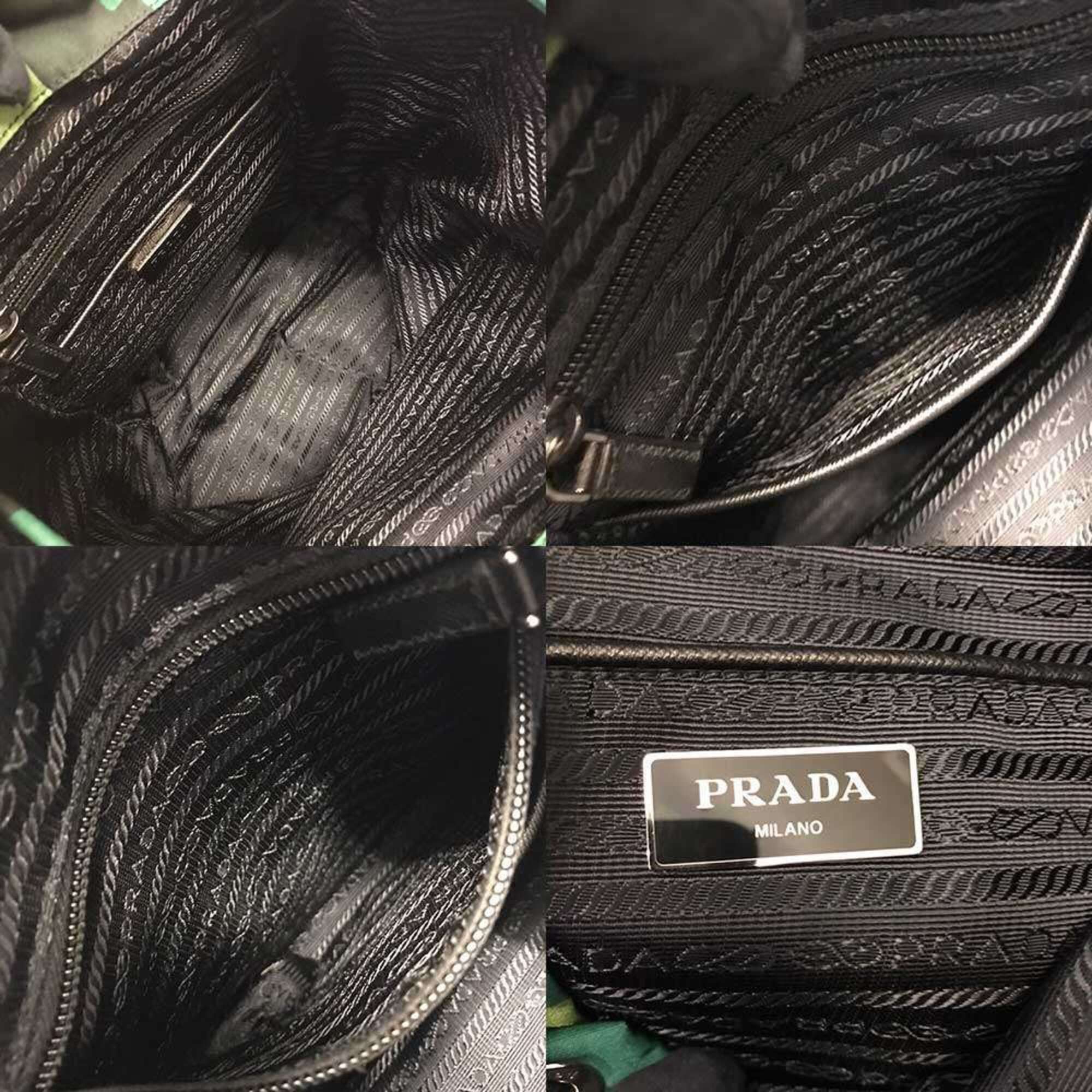 Prada Prada Nylon Backpack, Rucksack, Plate, Camouflage Pattern, Green, BZ0032 PRADA Size ONE SIZE - 6 Thumbnail