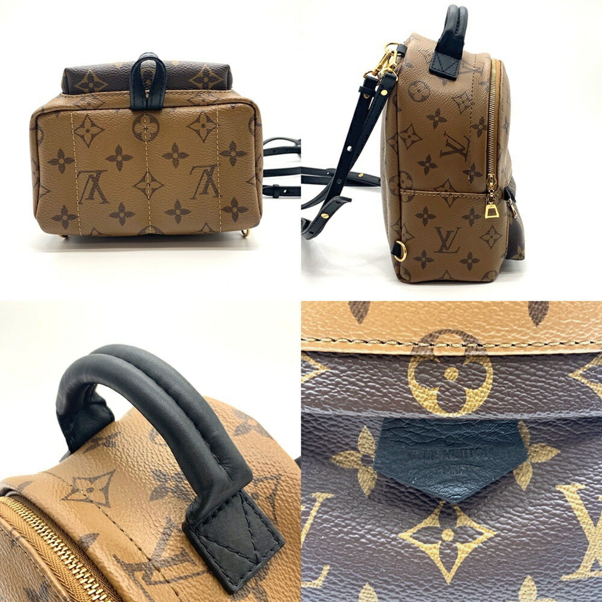 Louis Vuitton Louis Vuitton Palm Springs Backpack MINI Brown Rucksack Size ONE SIZE - 4 Thumbnail