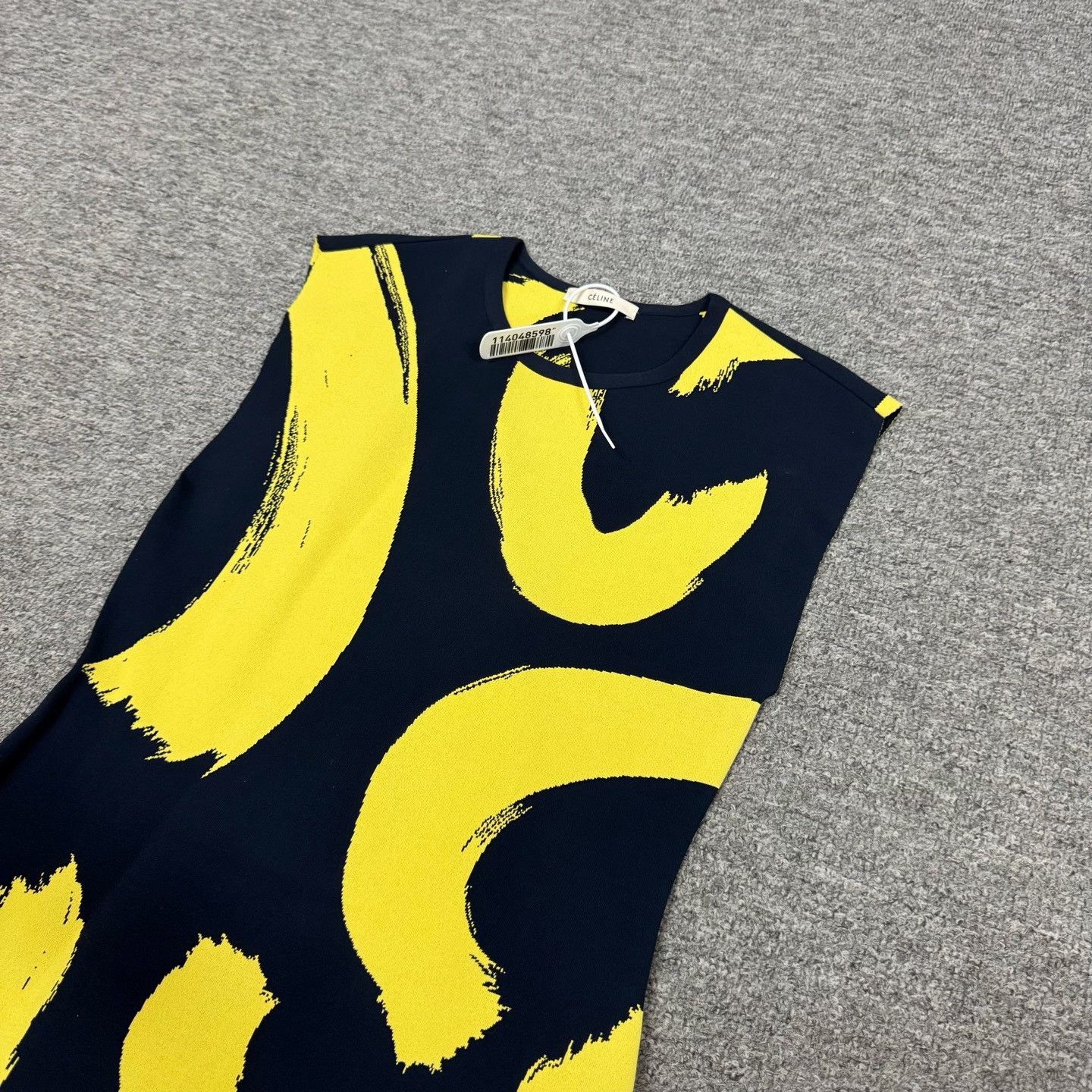 Celine Celine Sleeveless Line Graffiti Dress S Size S / US 4 / IT 40 - 3 Thumbnail