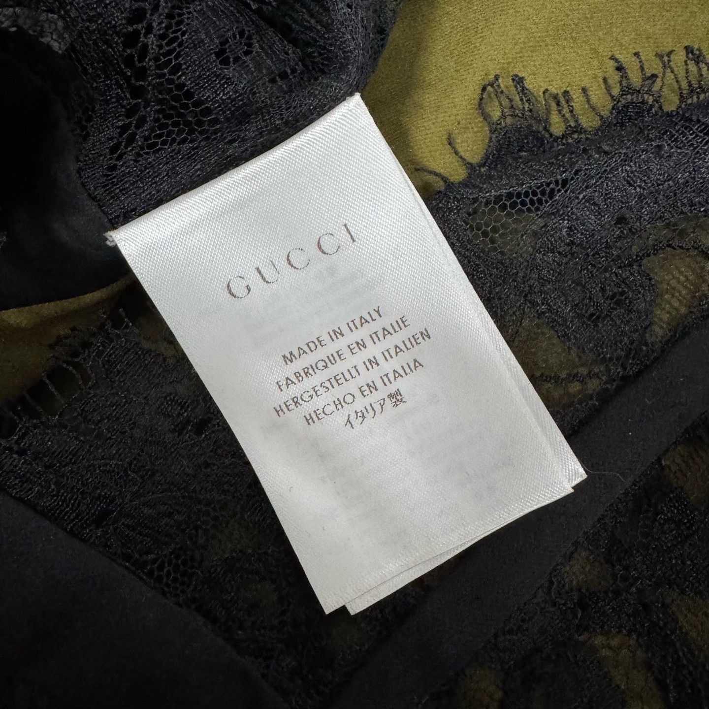 Gucci Gucci Lace Long-Sleeve Dress Size 38 Size S / US 4 / IT 40 - 6 Thumbnail