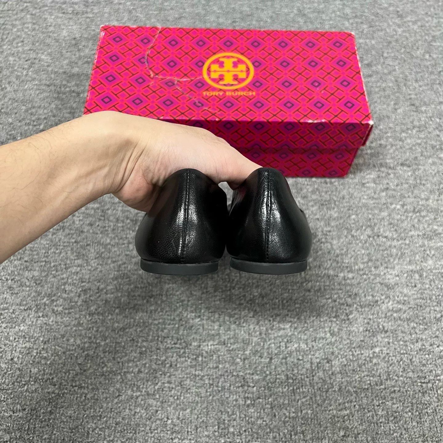 Tory Burch Tory Burch Square Buckle Flat Shoes Size US 7.5 / IT 37.5 - 3 Thumbnail
