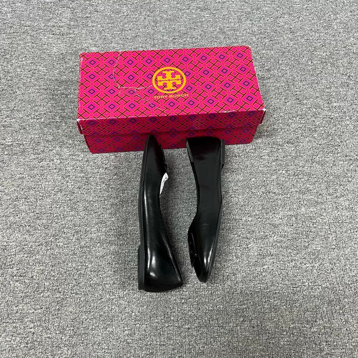 Tory Burch Tory Burch Square Buckle Flat Shoes Size US 7.5 / IT 37.5 - 5 Thumbnail