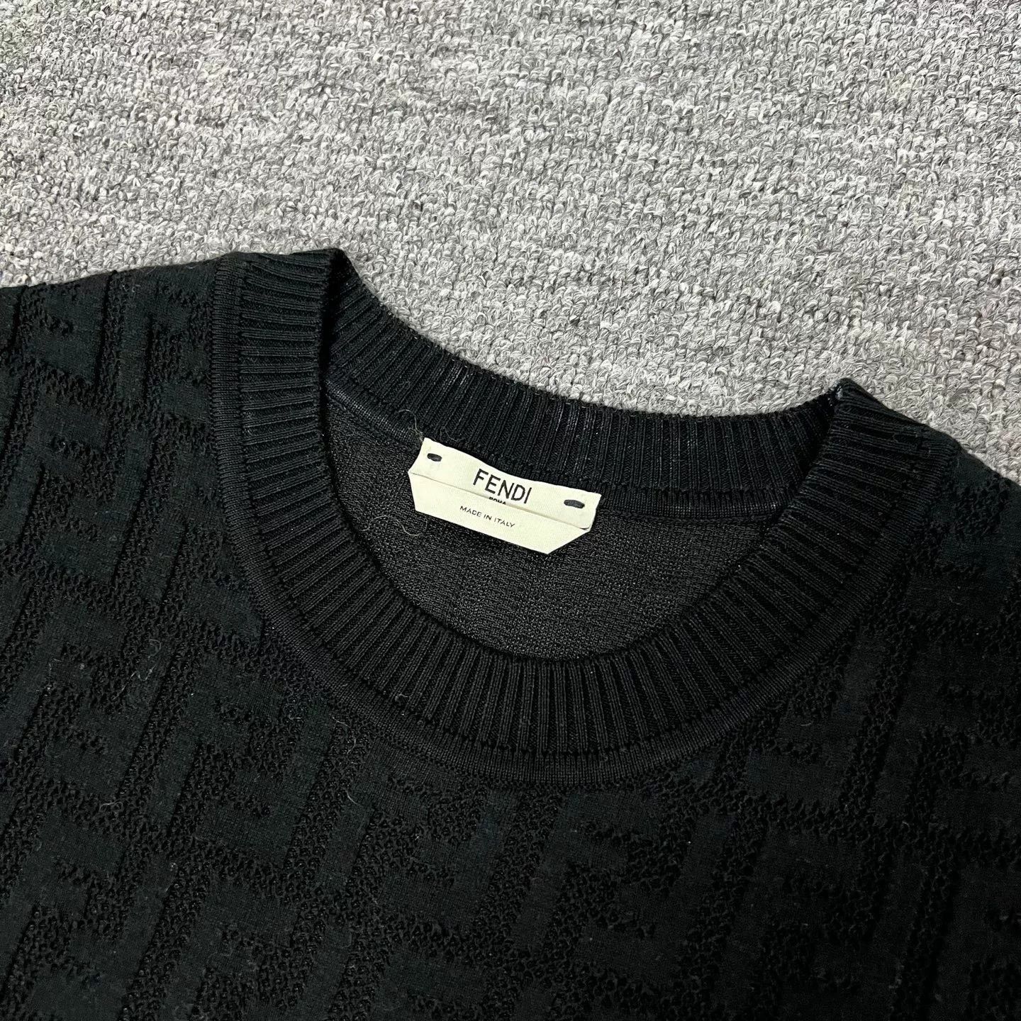 Fendi Fendi All-Over FF Knit Dress Size S / US 4 / IT 40 - 4 Thumbnail