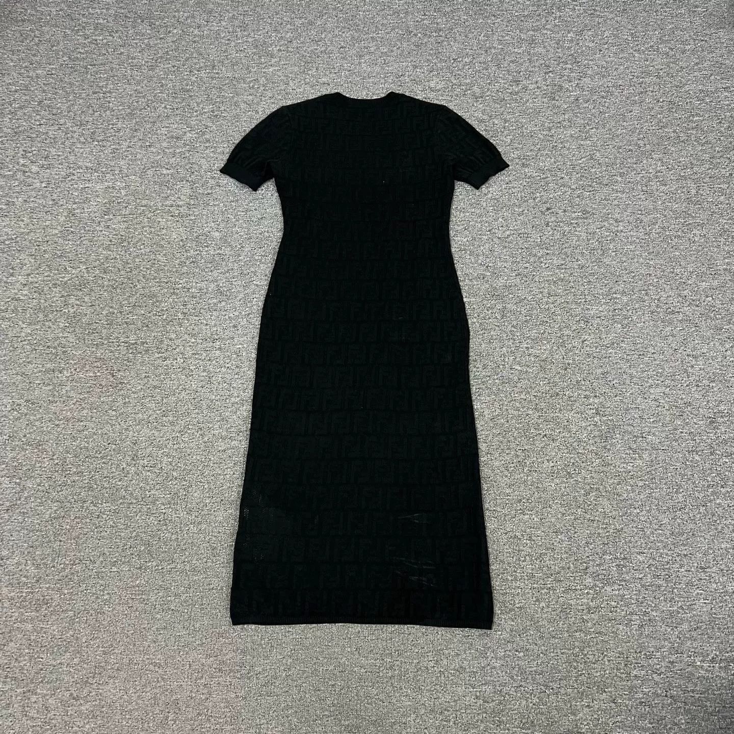 Fendi Fendi All-Over FF Knit Dress Size S / US 4 / IT 40 - 2 Thumbnail