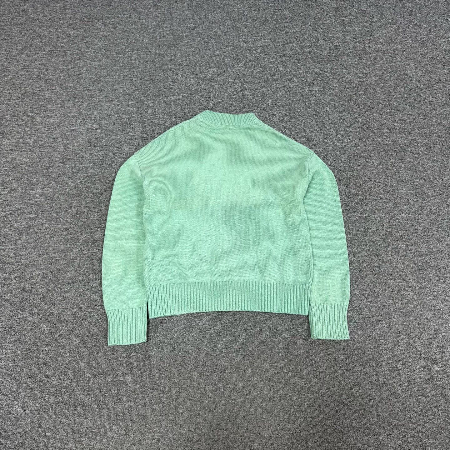 AMI Ami Heart Big Logo Knit Cardigan Size M / US 6-8 / IT 42-44 - 2 Thumbnail