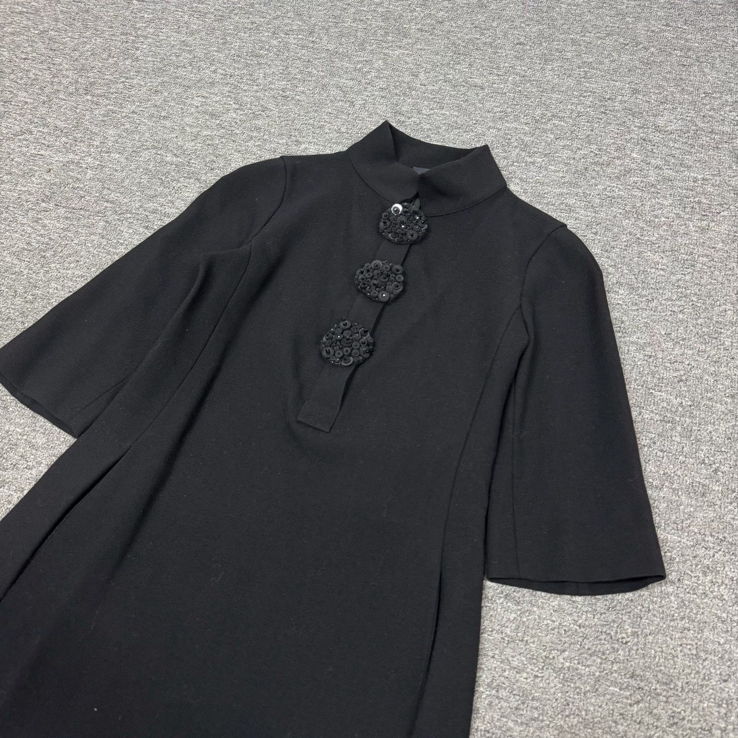 Fendi Fendi Stand Collar Half-Zip Shirt Dress Size S / US 4 / IT 40 - 4 Thumbnail