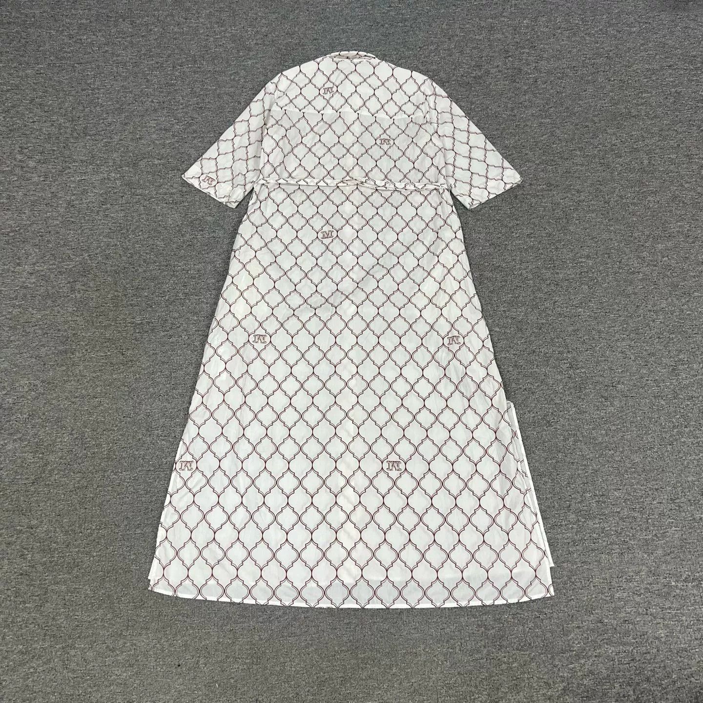 Max Mara Maxmara Logo Print Dress 34 Size XXS / US 00 / IT 34 - 2 Thumbnail