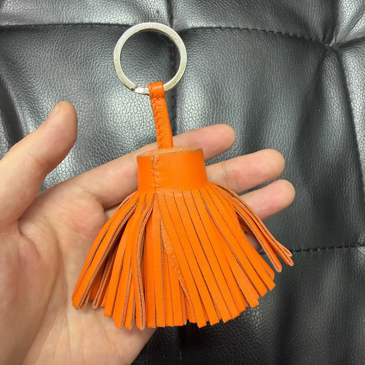 Hermes Hermes Lambskin Tassel Keychain Size ONE SIZE - 2 Thumbnail