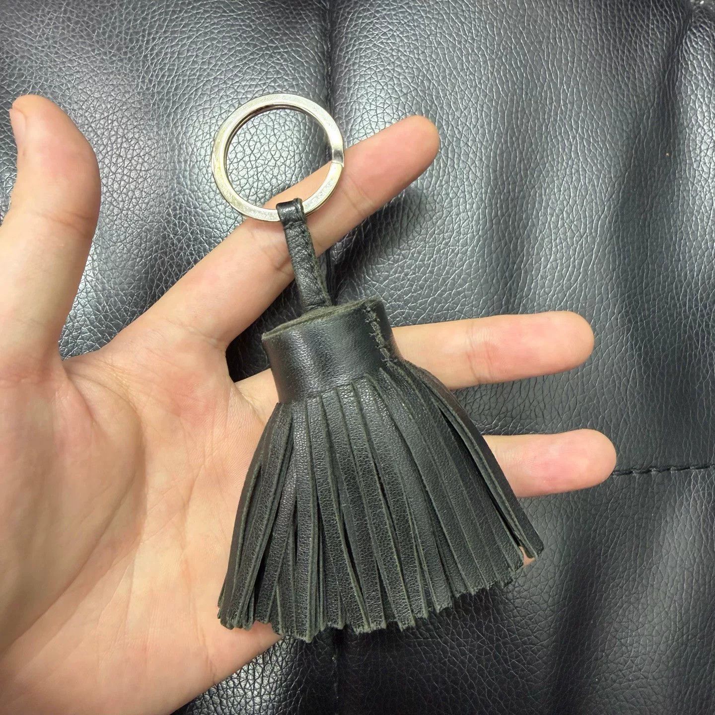 Hermes Hermes Lambskin Tassel Keychain Size ONE SIZE - 3 Thumbnail