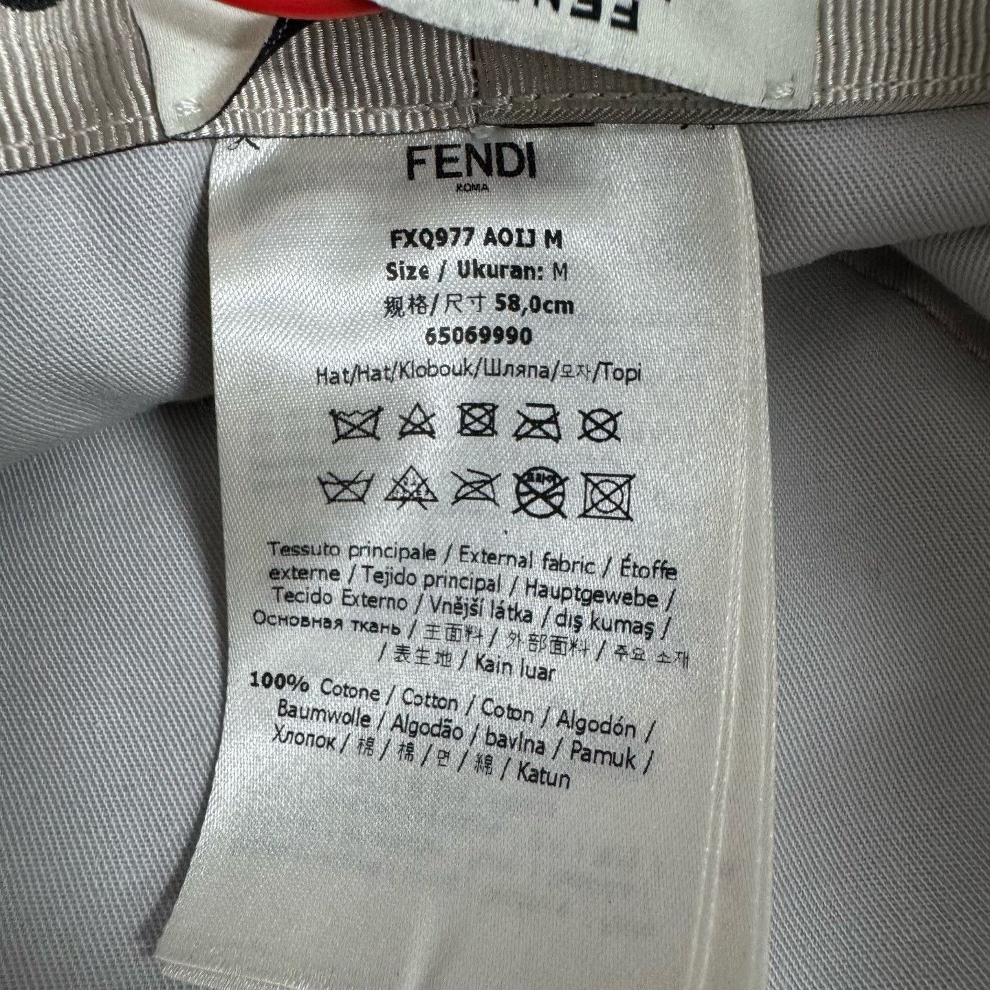 Fendi Fendi Denim Bucket Hat M Size Size ONE SIZE - 5 Thumbnail