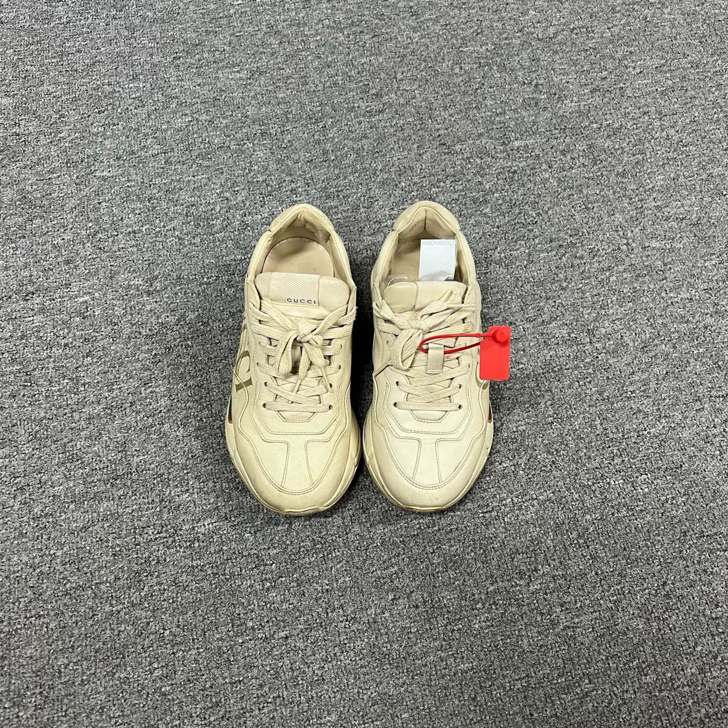 Gucci Gucci Red Green Stripe Dad Shoes Size US 5.5 / IT 35.5 - 3 Thumbnail
