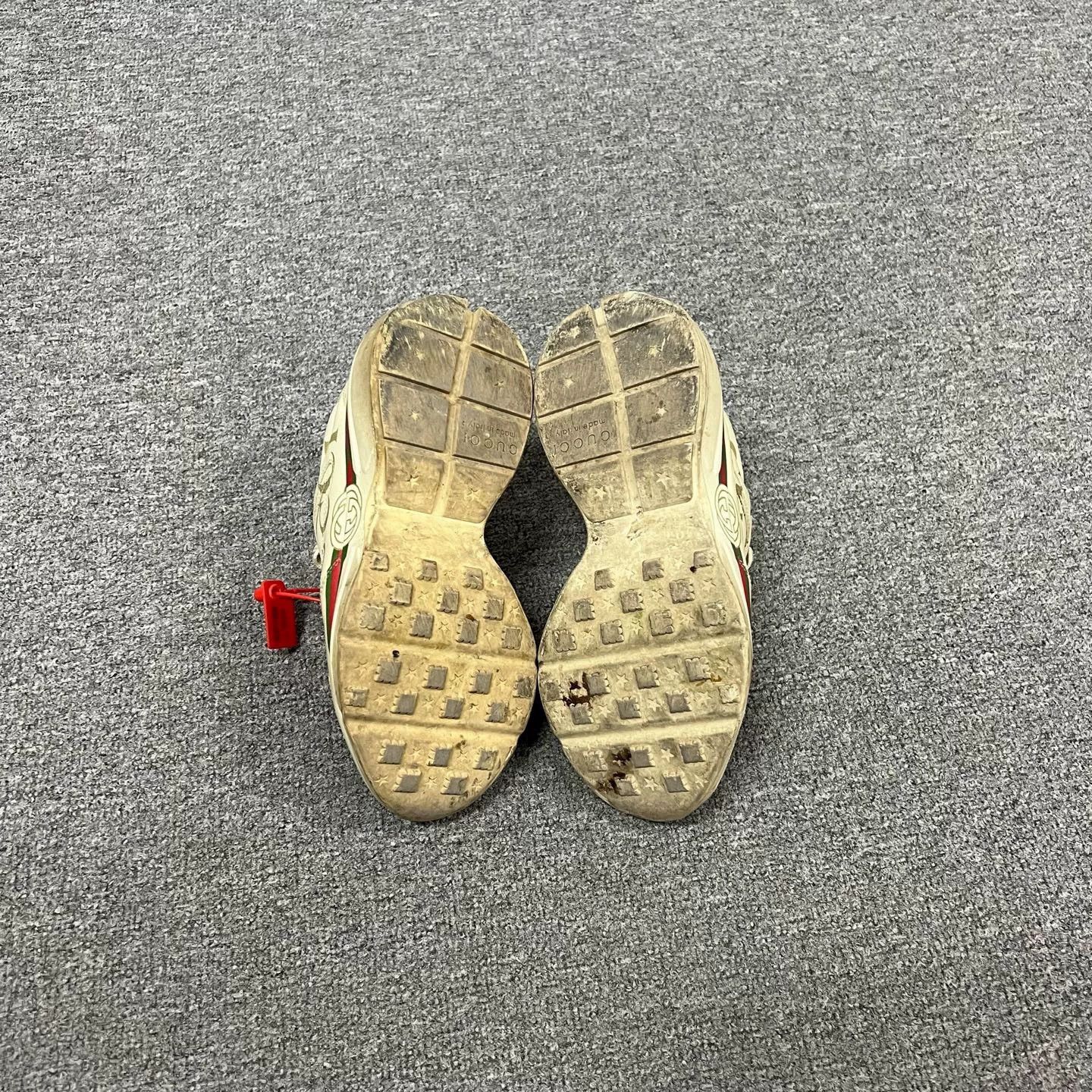 Gucci Gucci Red Green Stripe Dad Shoes Size US 5.5 / IT 35.5 - 5 Thumbnail
