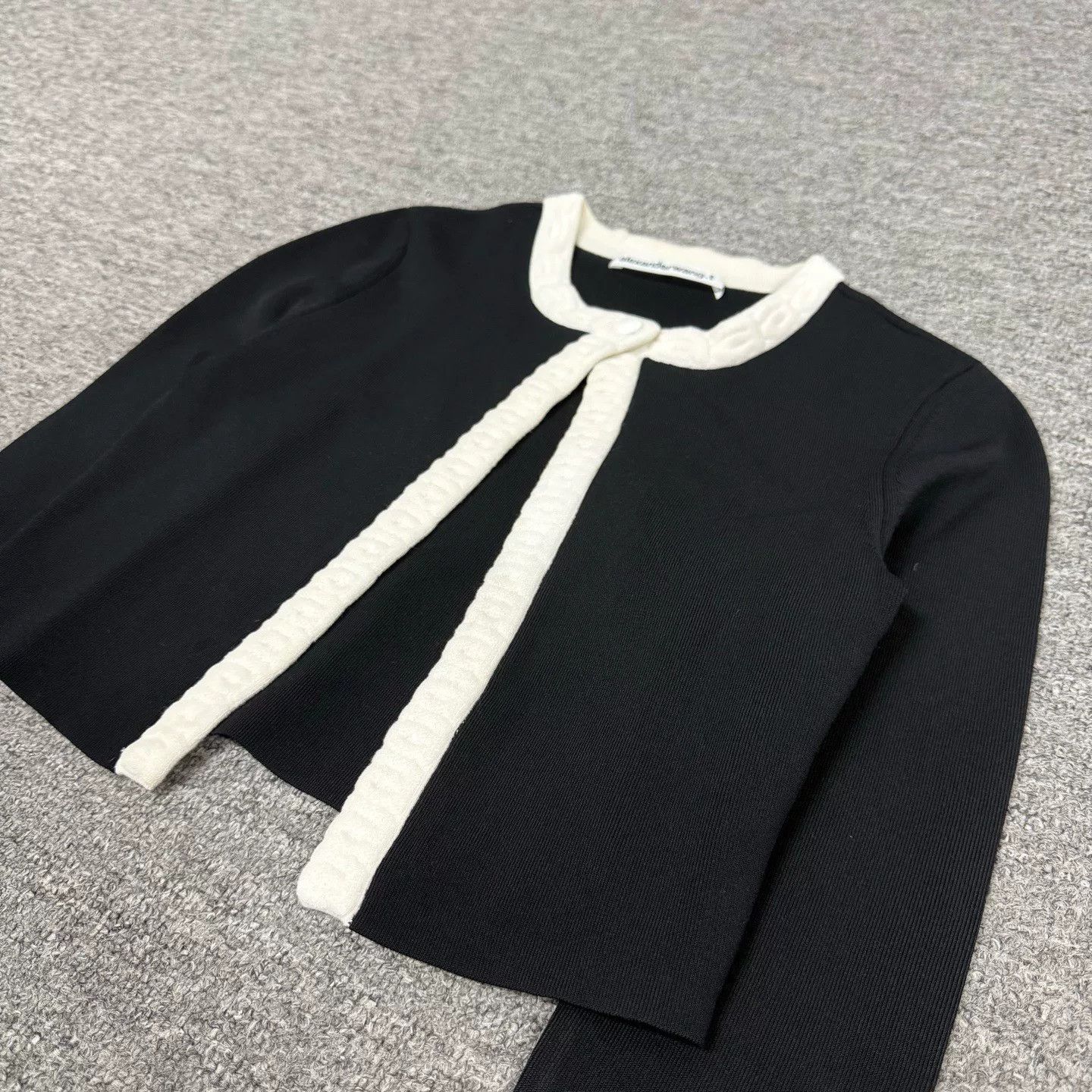 Alexander Wang Alexander Wang Patchwork Knit Cardigan XS Size XS / US 0-2 / IT 36-38 - 5 Thumbnail