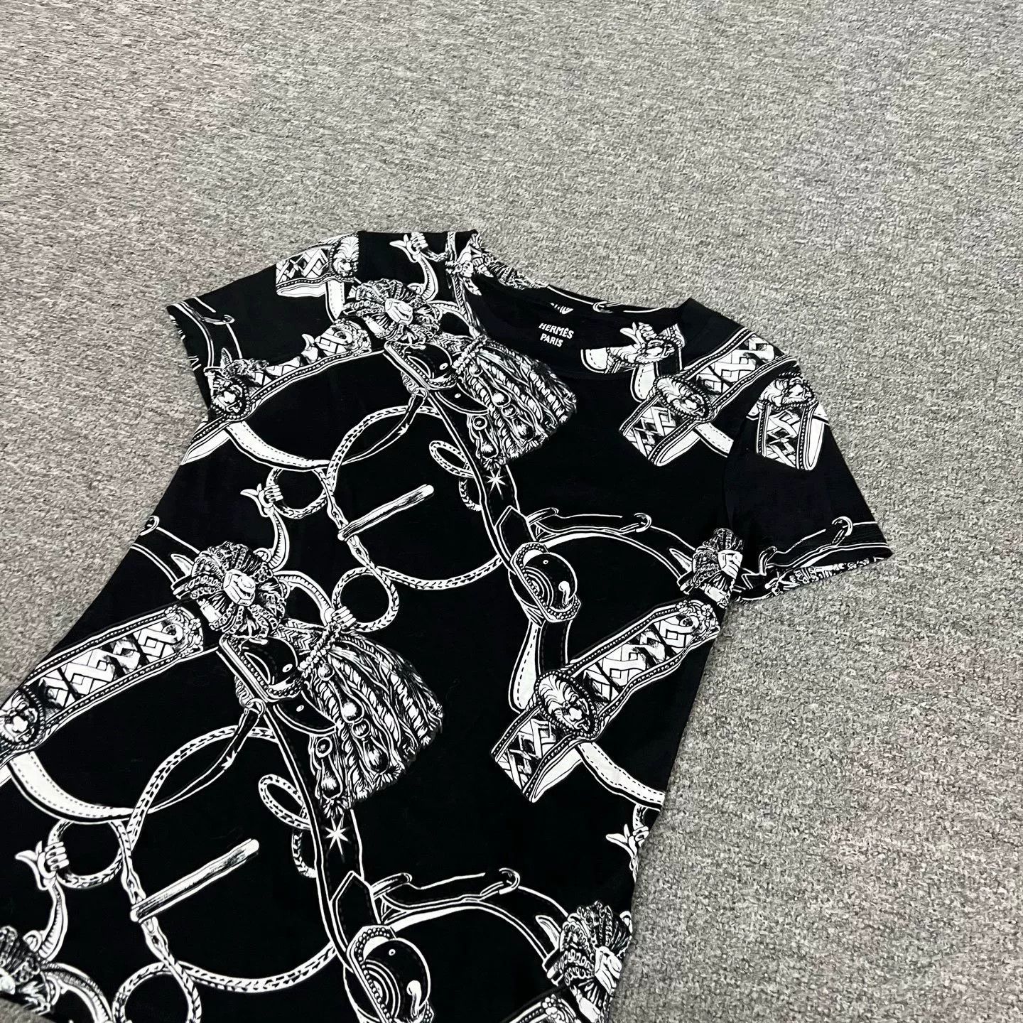 Hermes Hermes All-over Print Short-sleeve T-shirt Size XS / US 0-2 / IT 36-38 - 3 Thumbnail