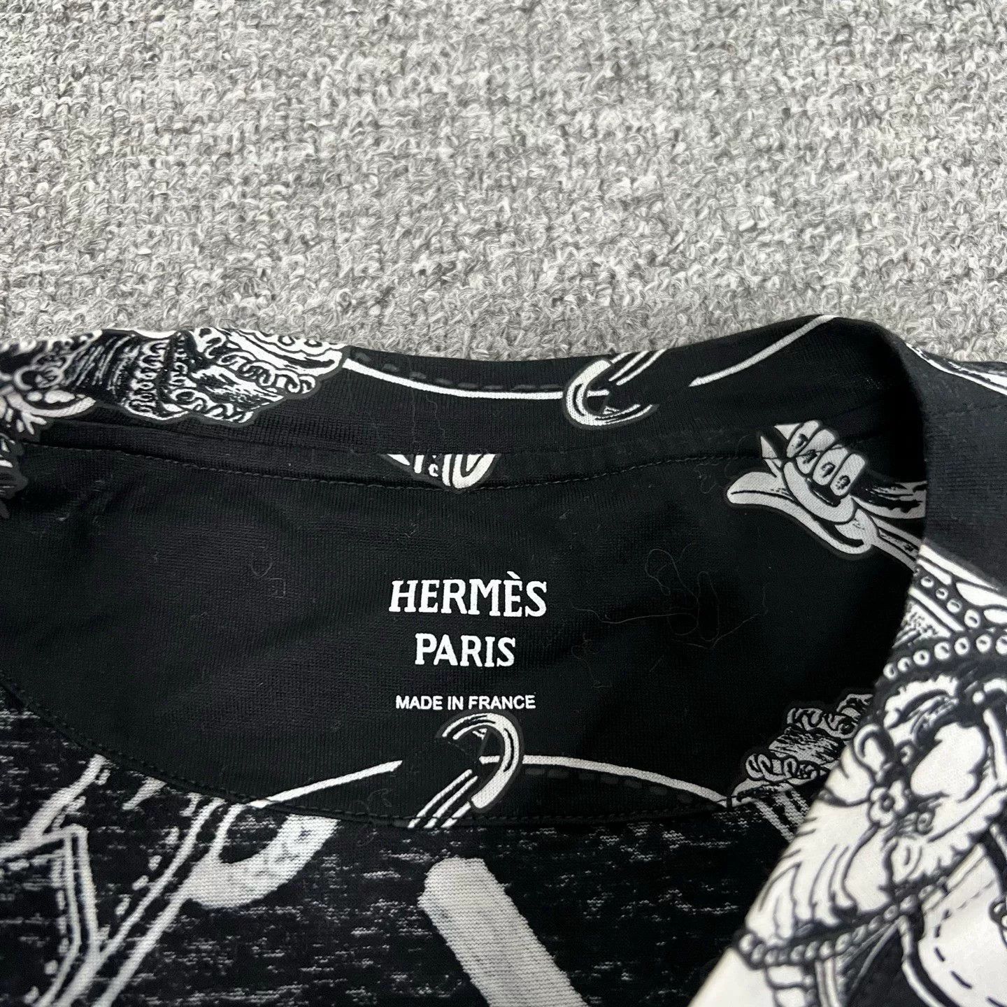 Hermes Hermes All-over Print Short-sleeve T-shirt Size XS / US 0-2 / IT 36-38 - 4 Thumbnail