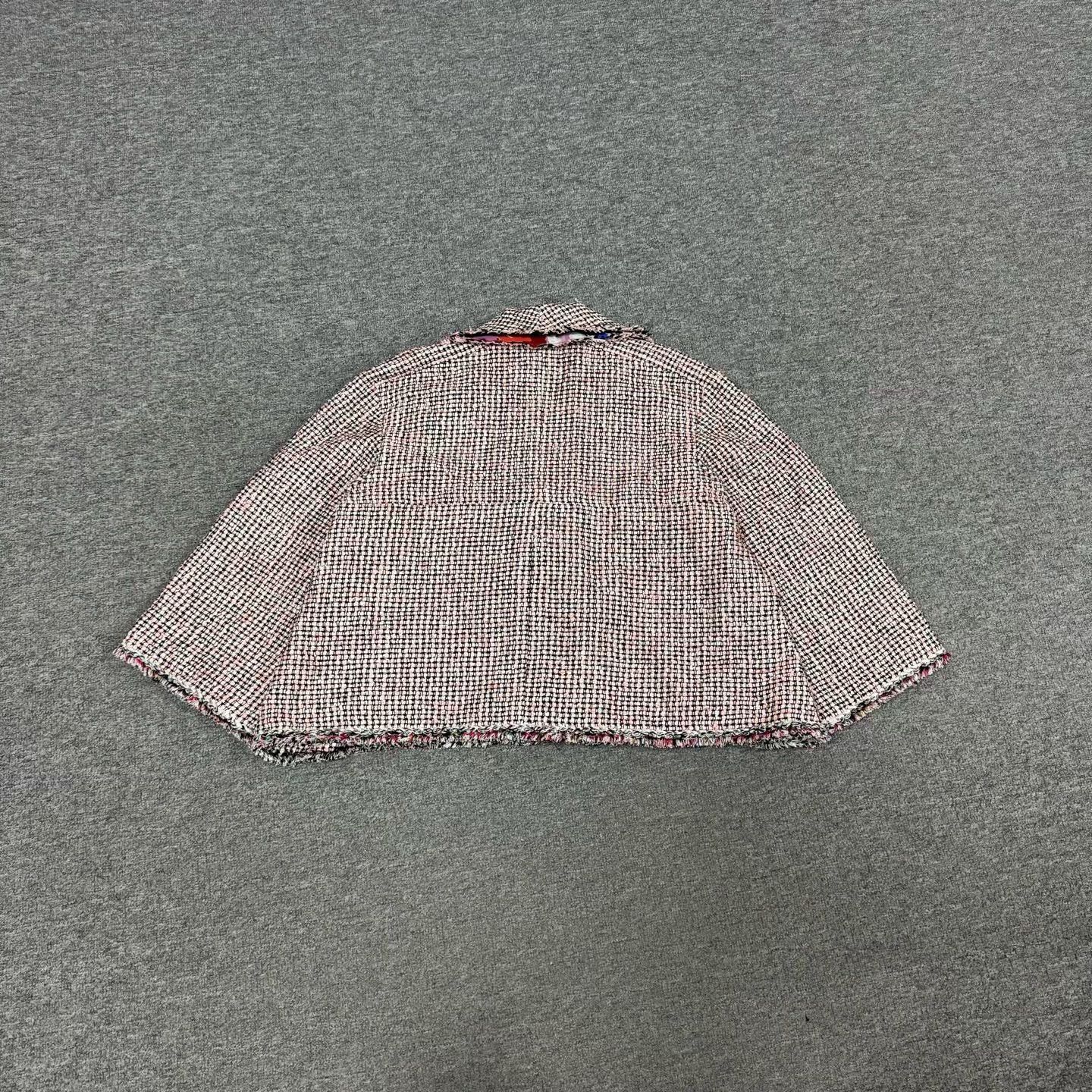 Chanel Chanel Large Lapel Knit Coat Size 42 Size M / US 6-8 / IT 42-44 - 2 Thumbnail