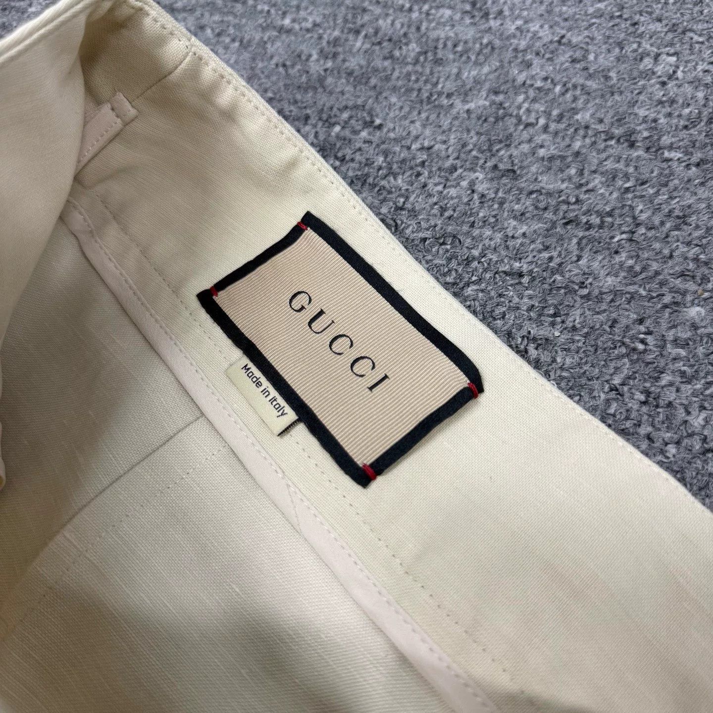 Gucci Gucci Gold Buckle Striped Skirt 40 Size 40" / US 18 - 6 Thumbnail