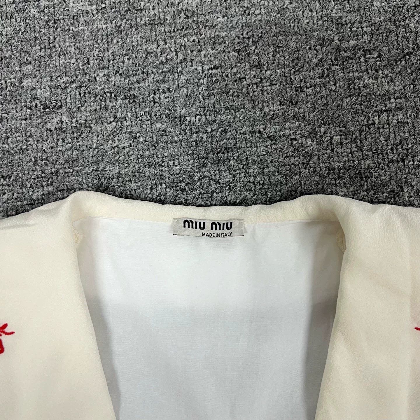 Miu Miu Miu Miu Puff Sleeve Shirt Size S / US 4 / IT 40 - 4 Thumbnail