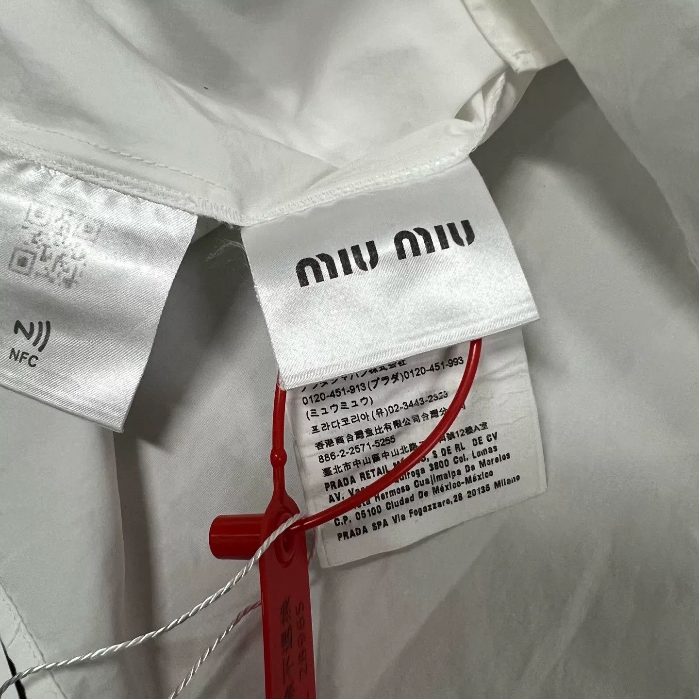 Miu Miu Miu Miu Puff Sleeve Shirt Size S / US 4 / IT 40 - 5 Thumbnail