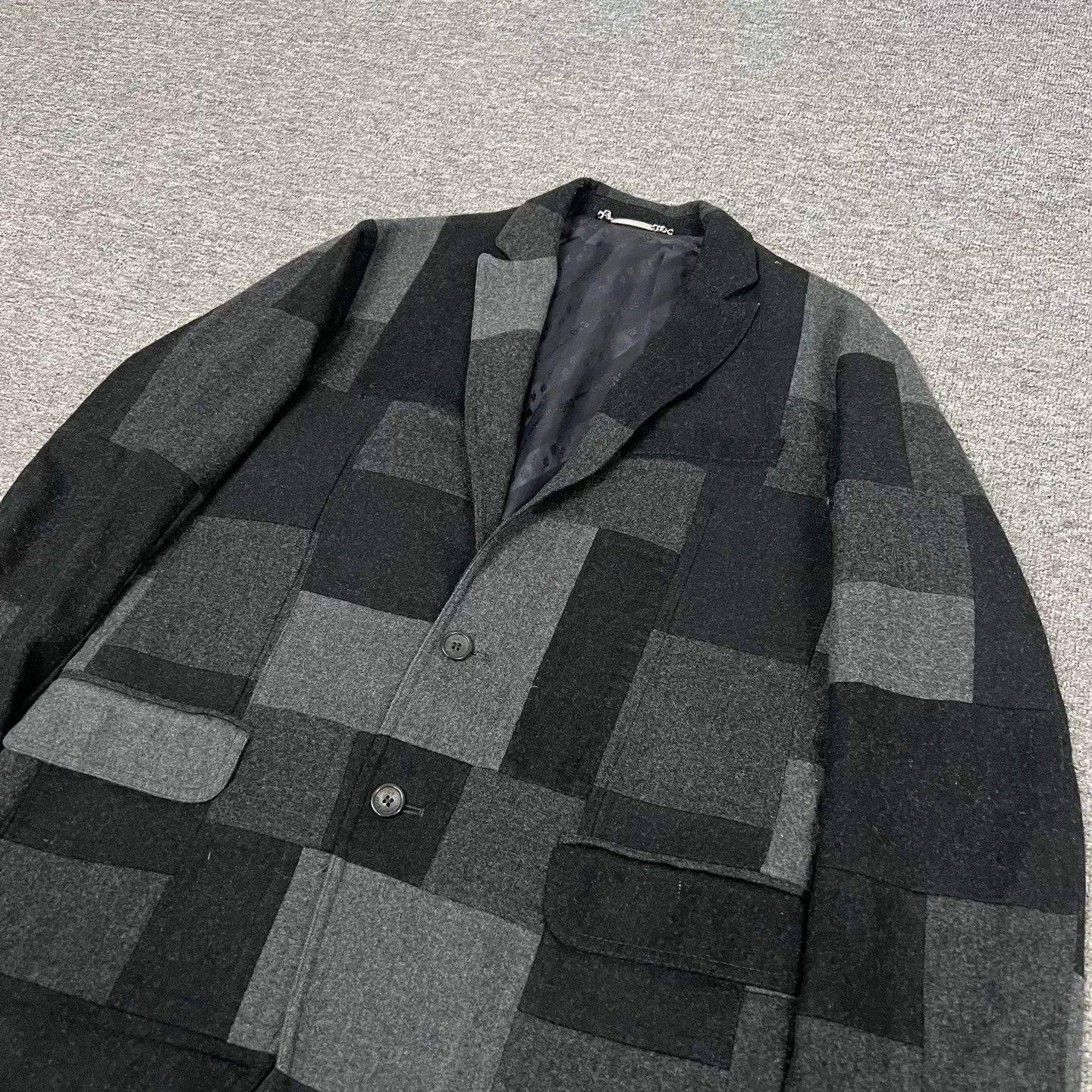 Dolce & Gabbana Dolce Gabbana DG Runway Patchwork Blazer Size US M / EU 48-50 / 2 - 4 Thumbnail