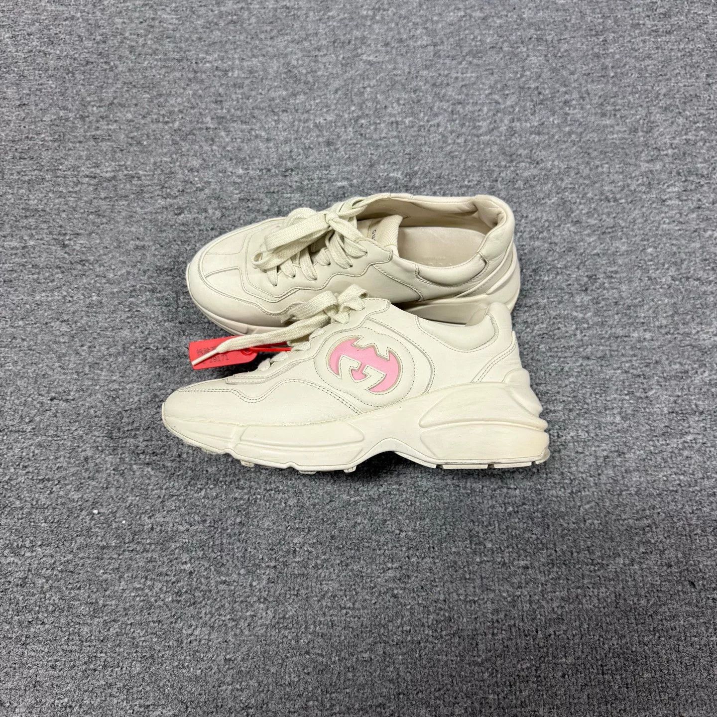 Gucci Gucci Pink Double G Dad Shoes Size 35 Size US 4 / IT 34 - 3 Thumbnail
