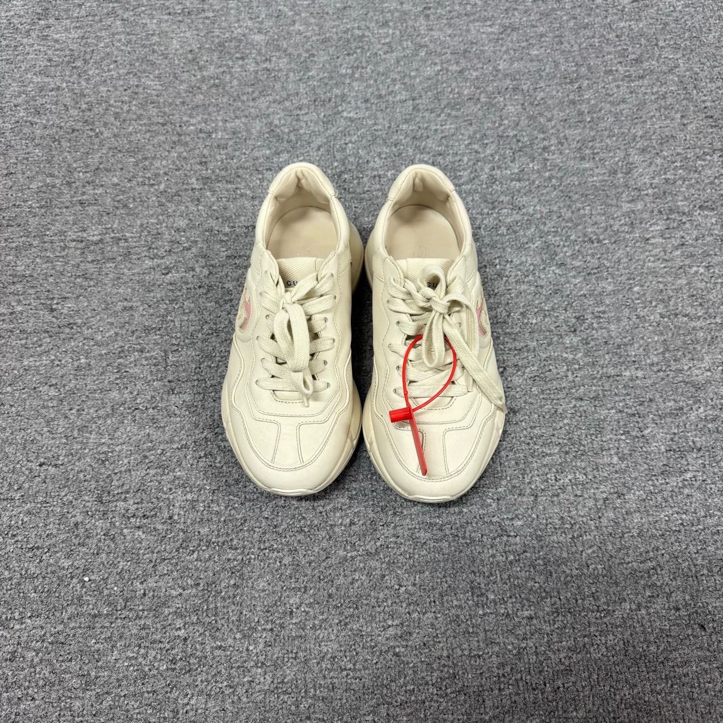 Gucci Gucci Pink Double G Dad Shoes Size 35 Size US 4 / IT 34 - 2 Thumbnail