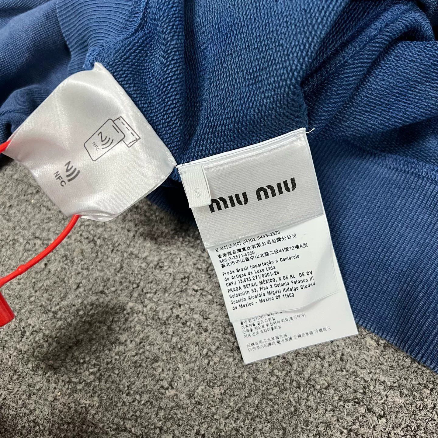 Miu Miu Miu Miu 2024 Washed Distressed Pullover Size S / US 4 / IT 40 - 7 Thumbnail