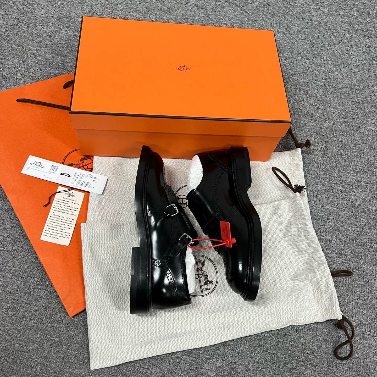 Hermes Hermes 2025 Carved Leather Shoes Size US 6.5 / IT 36.5 - 6 Thumbnail