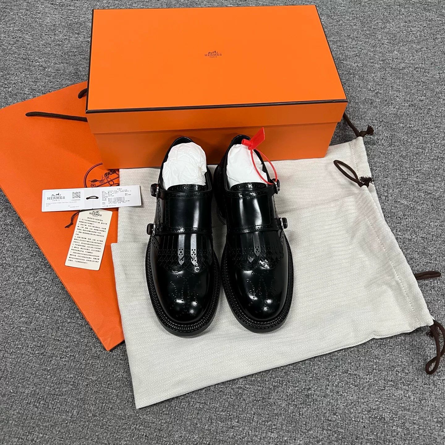 Hermes Hermes 2025 Carved Leather Shoes Size US 6.5 / IT 36.5 - 3 Thumbnail