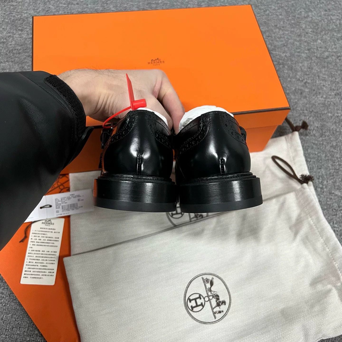 Hermes Hermes 2025 Carved Leather Shoes Size US 6.5 / IT 36.5 - 4 Thumbnail