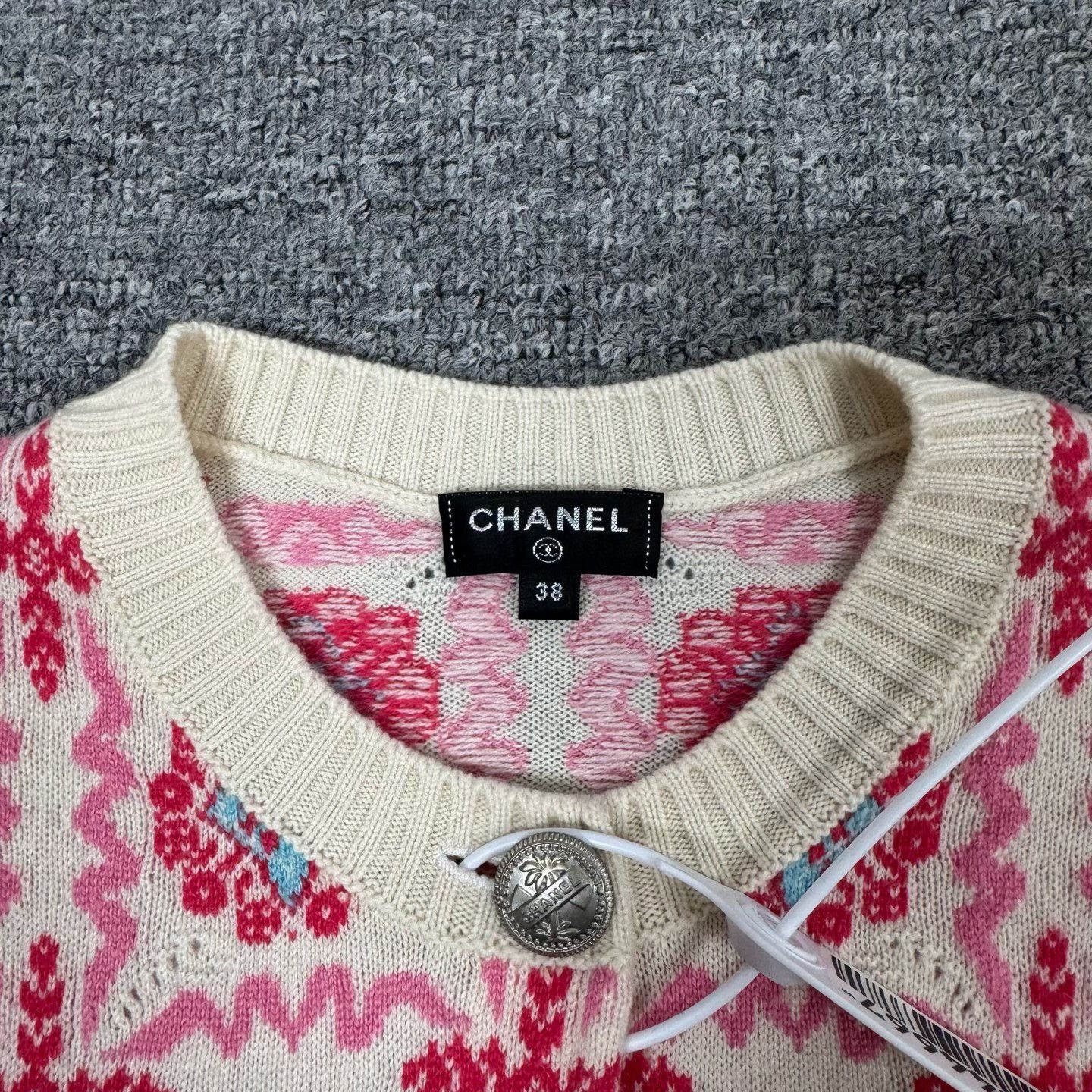 Chanel Chanel Flower Knit Cardigan Size 38 Size S / US 4 / IT 40 - 5 Thumbnail