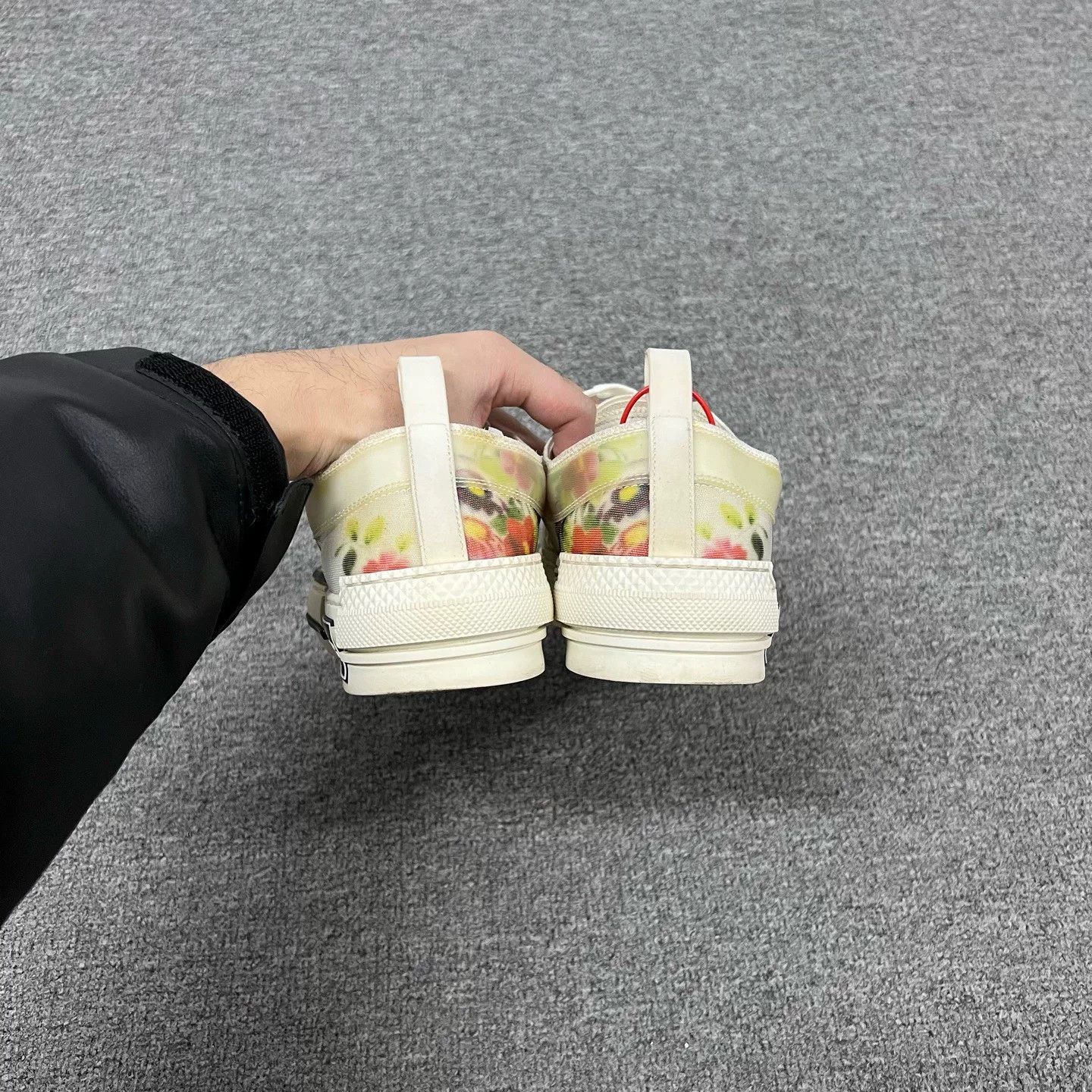 Dior Dior B23 Floral Low-Top Sneakers Size US 9 / EU 42 - 4 Thumbnail